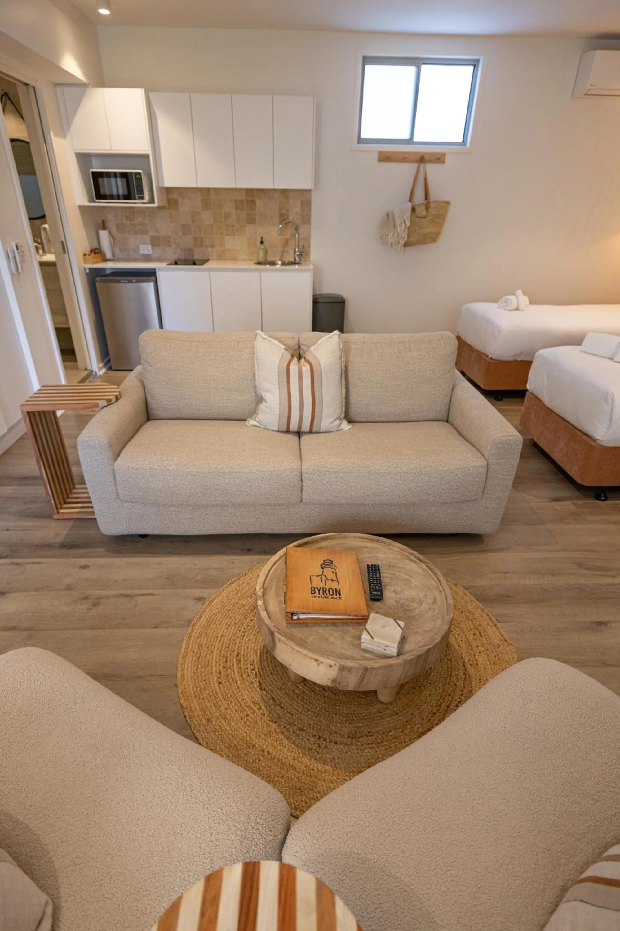 Living room in Aloha Byron Bay