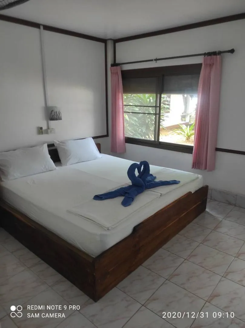 Bed in Sukorn Andaman Beach Resort