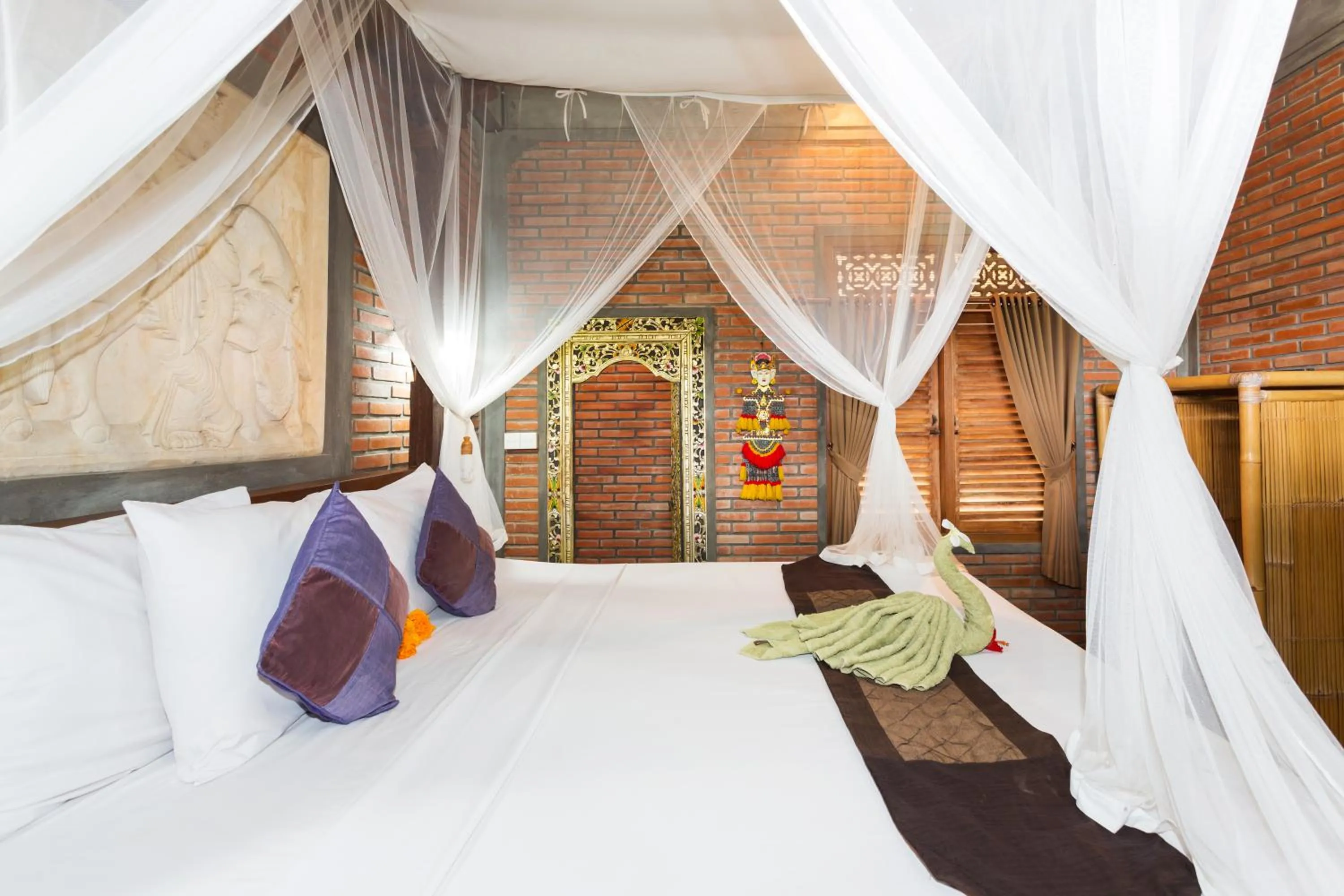 Bedroom, Bed in Bali Moon Guest House