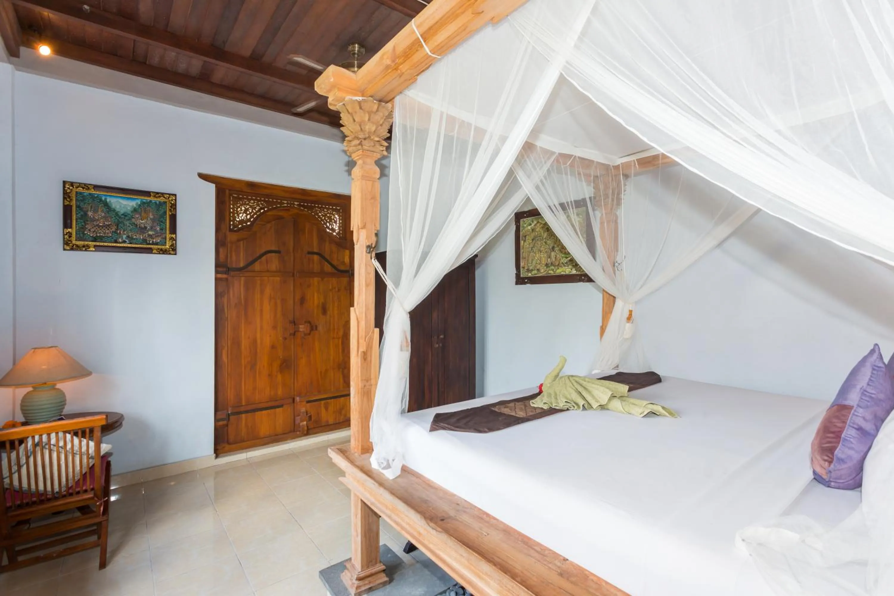 Bedroom, Bed in Bali Moon Guest House