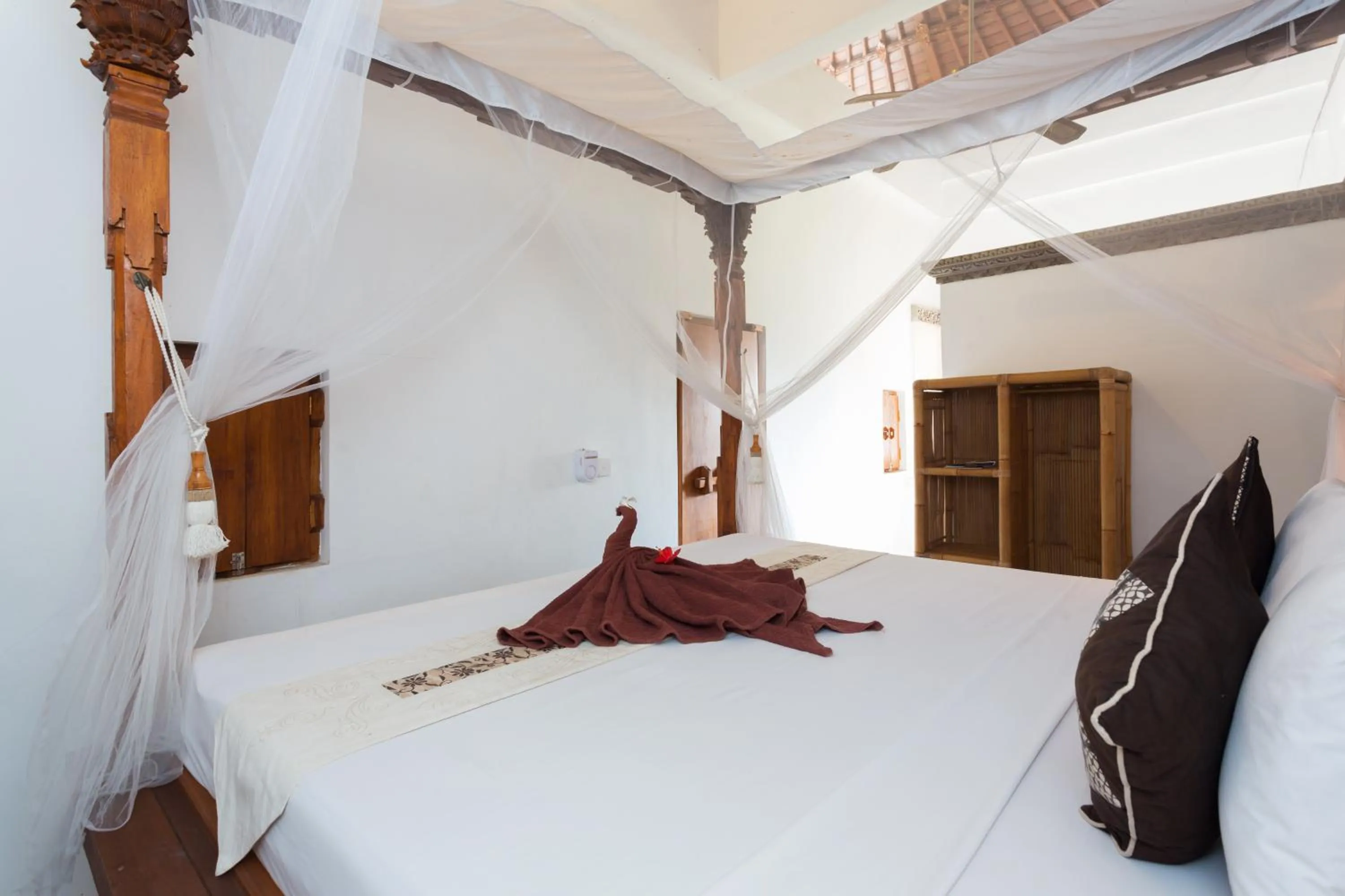 Bedroom, Bed in Bali Moon Guest House