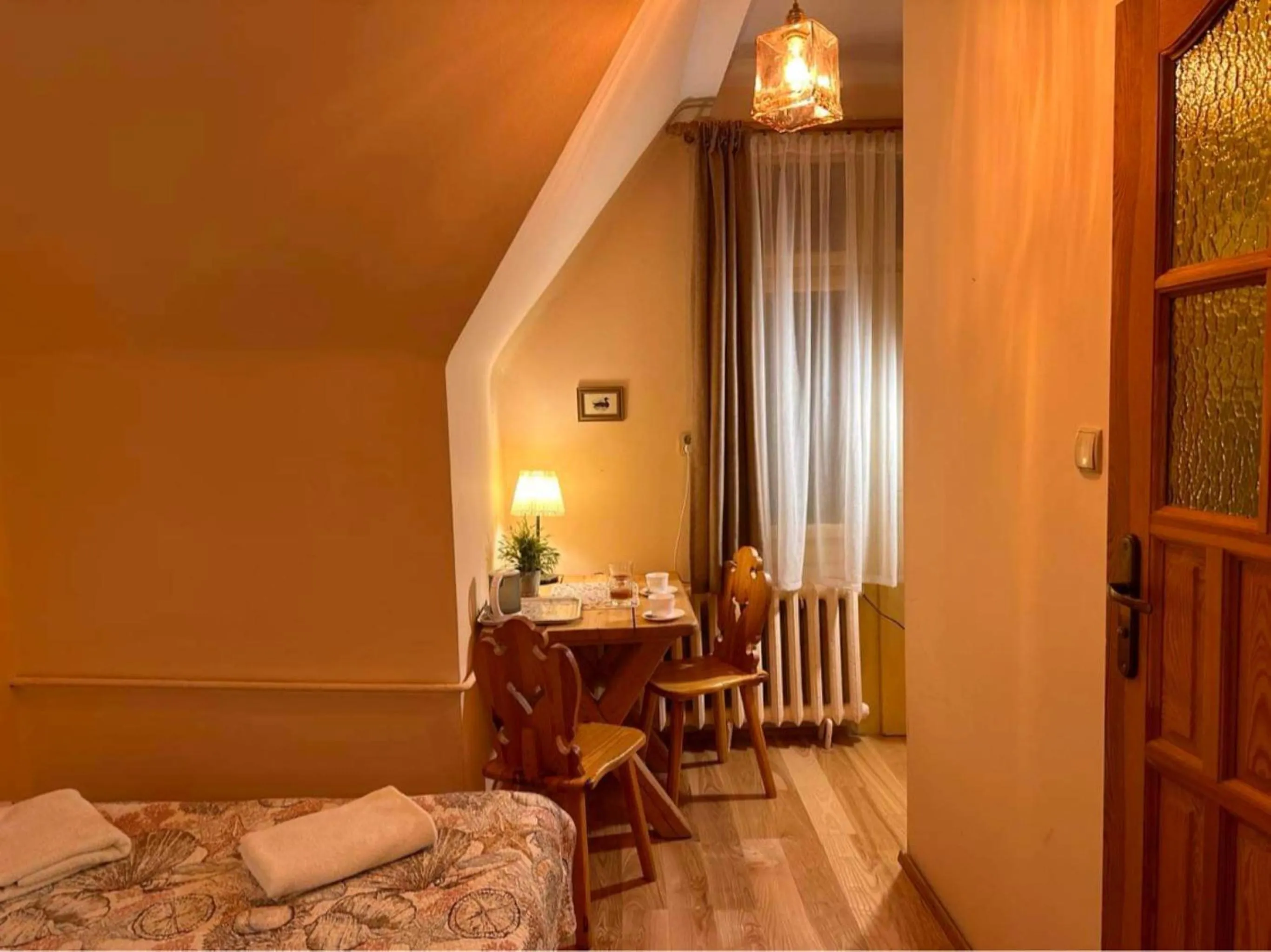 Balcony/Terrace, Bed in Dom Sw Stanislawa