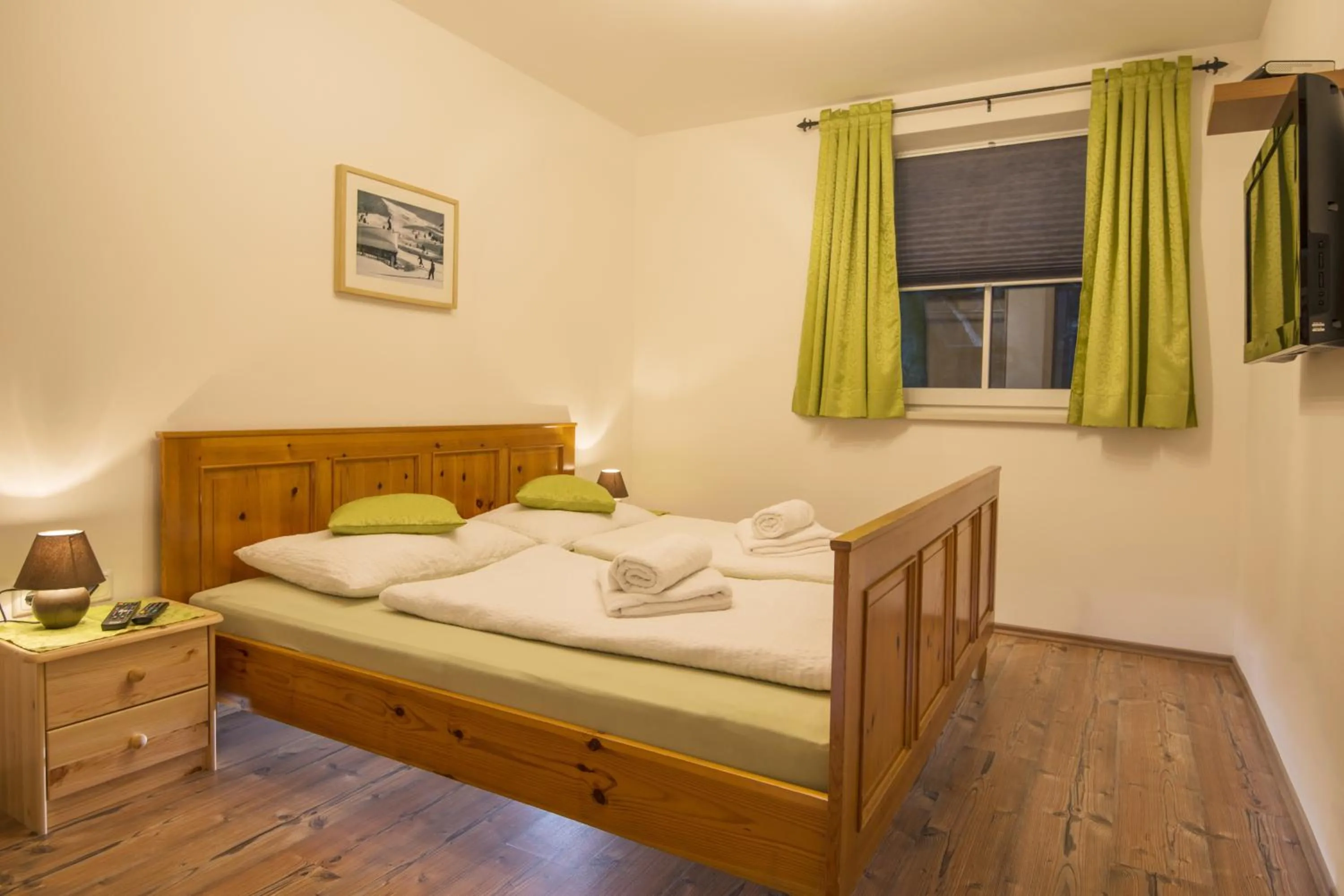 Bed in Apartment Gschwandtner Haus Stoareich