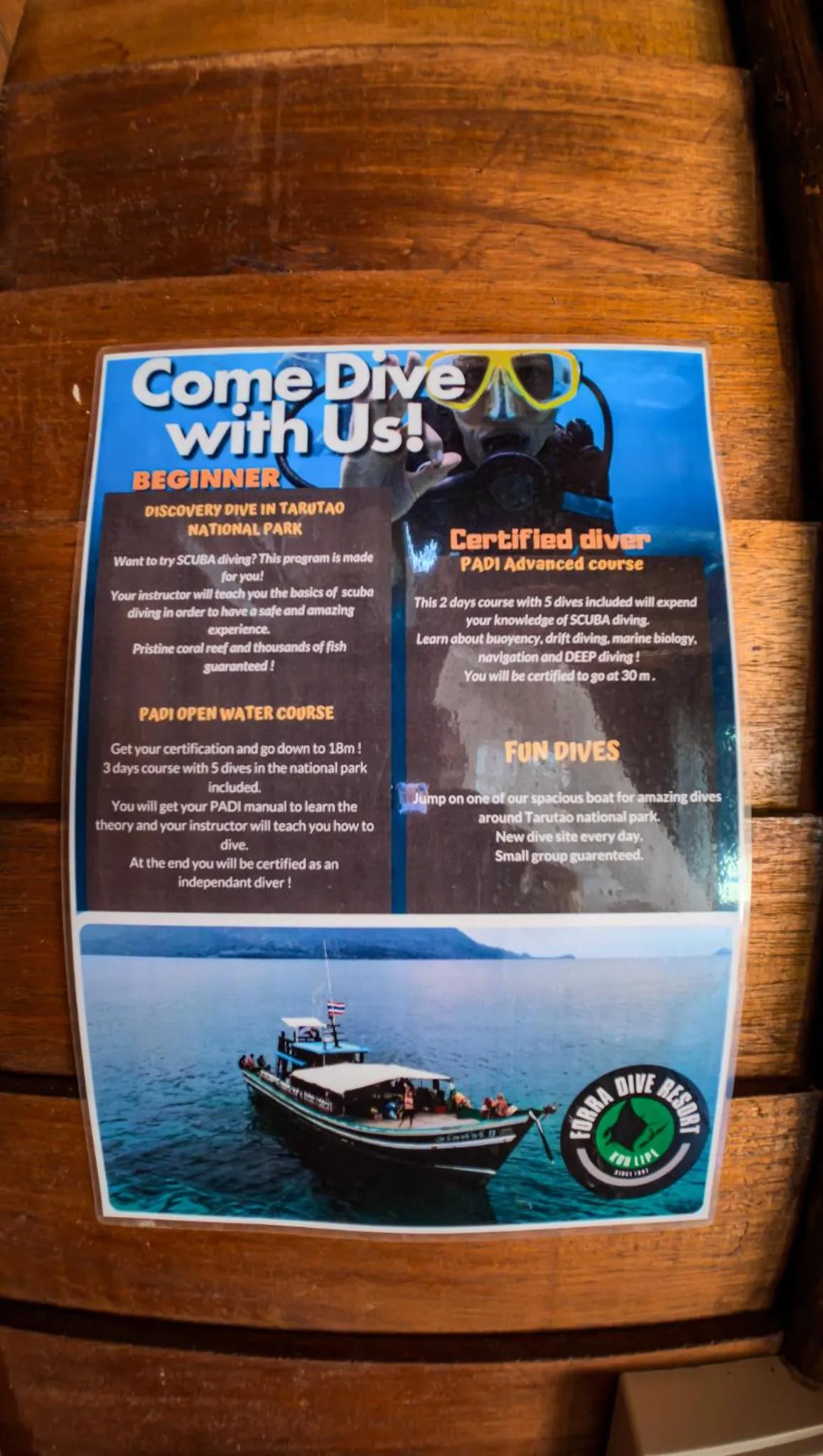 Forra Dive Resort Pattaya Beach