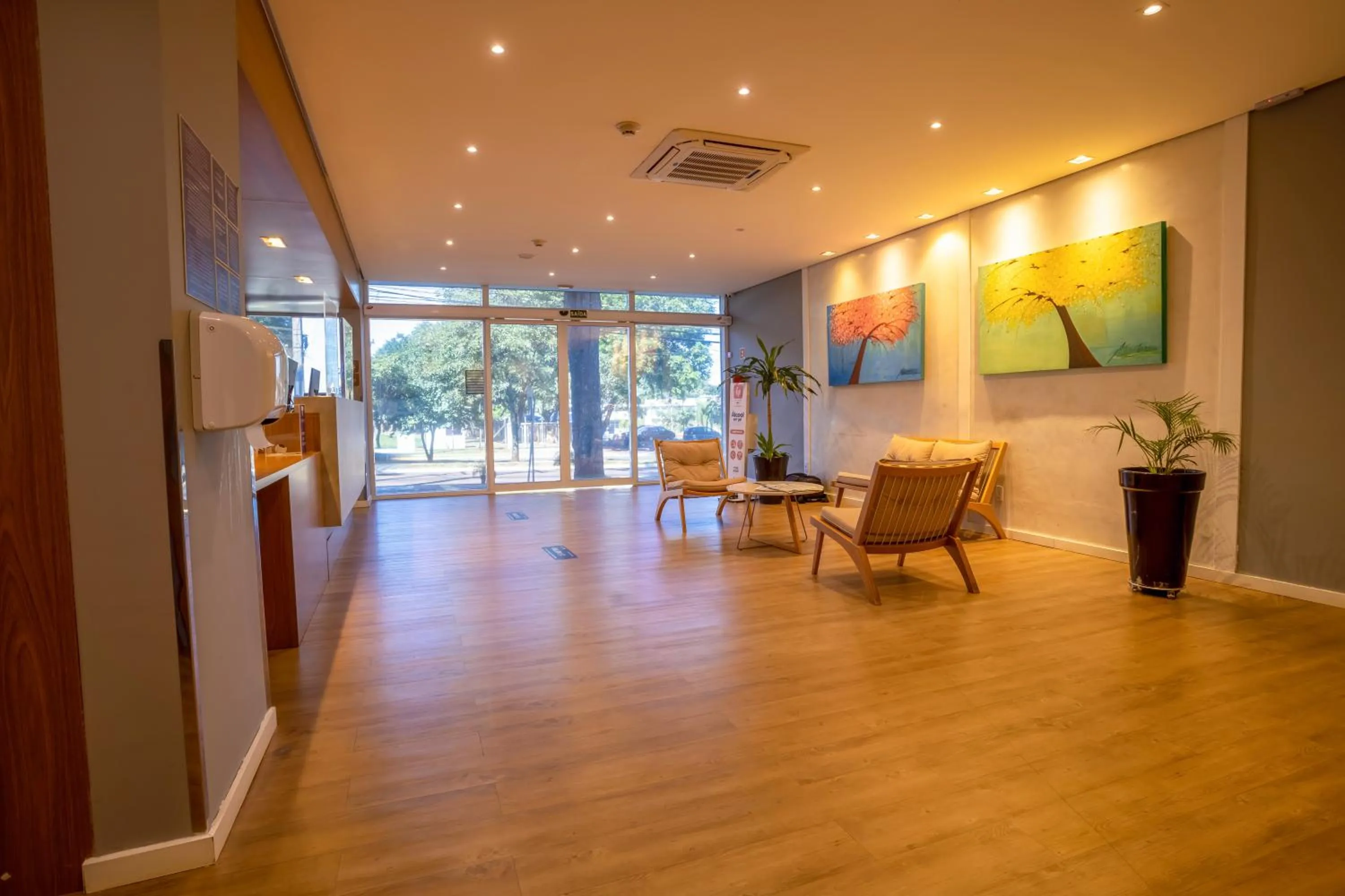 Lobby or reception in Transamerica Fit Campo Grande
