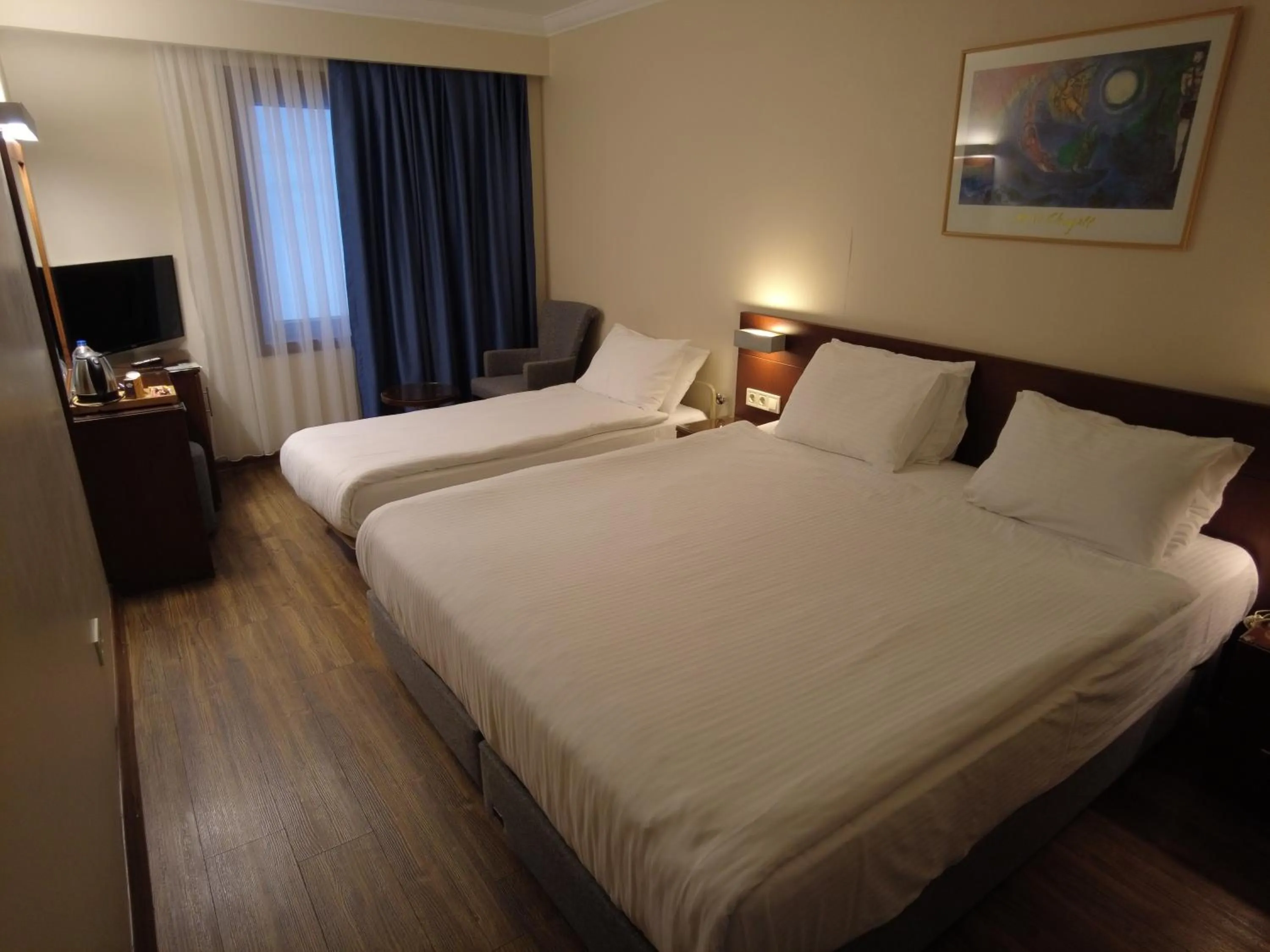 Bed in Feronya Hotel