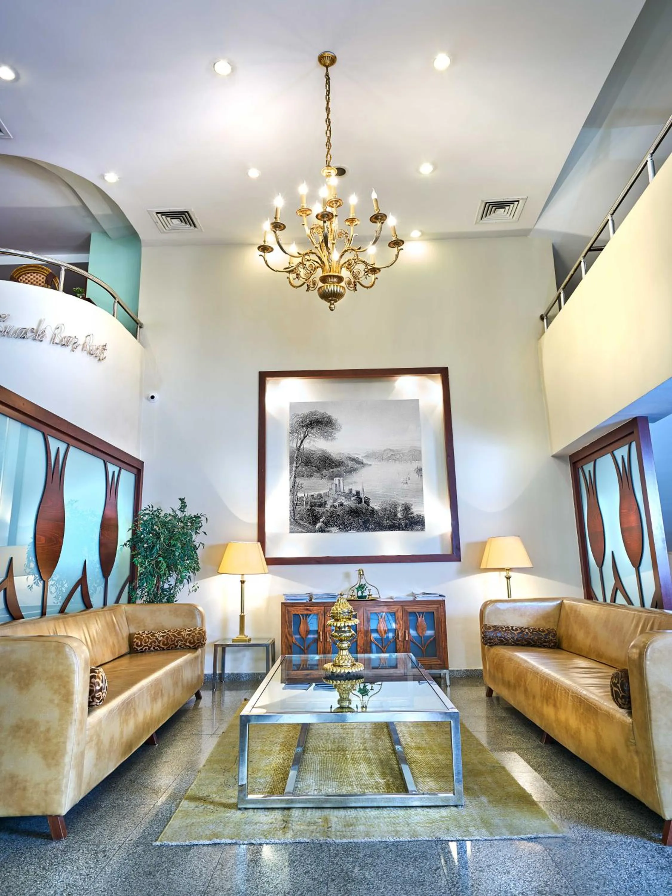 Decorative detail in Feronya Hotel