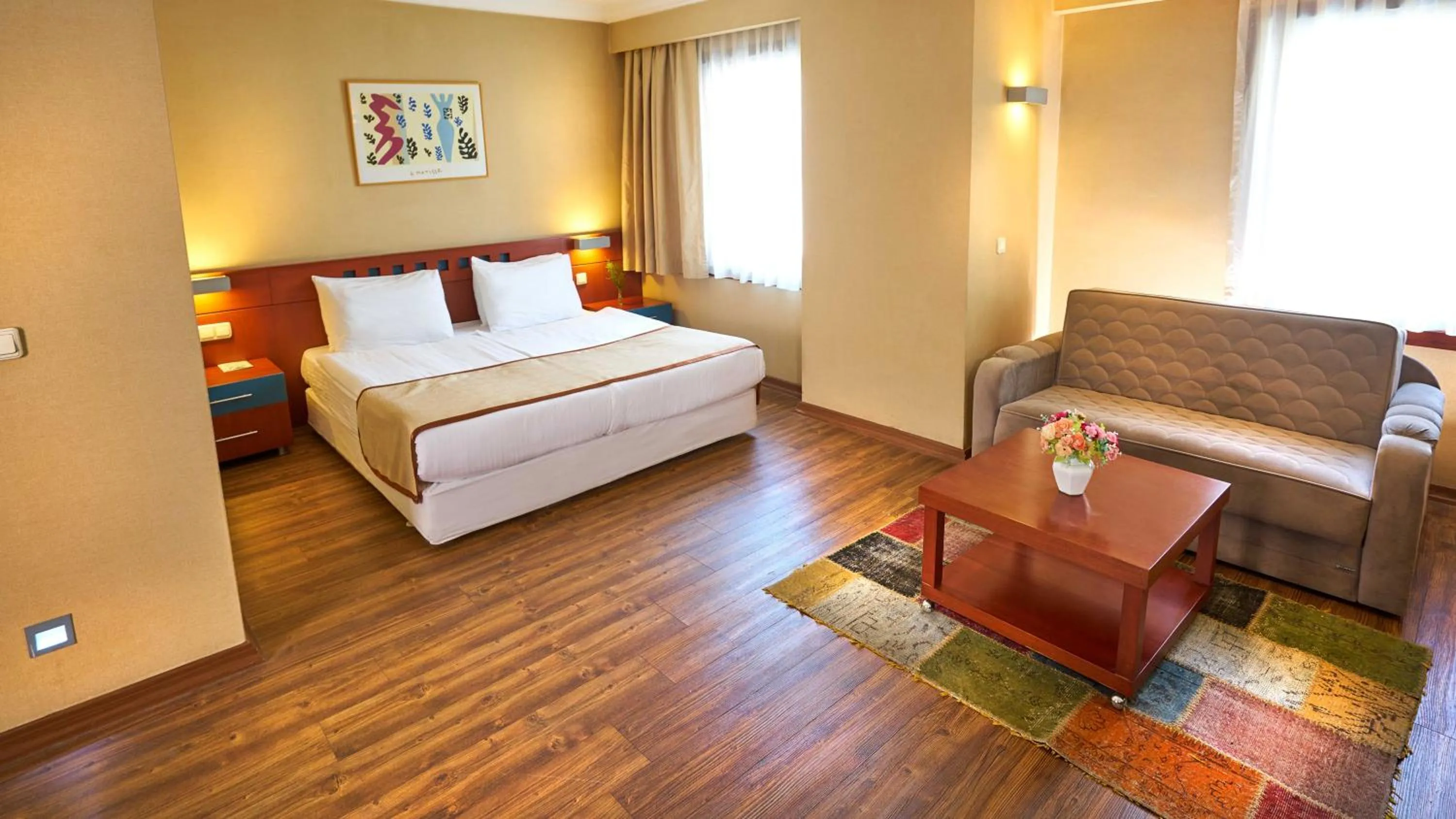 Bed in Feronya Hotel