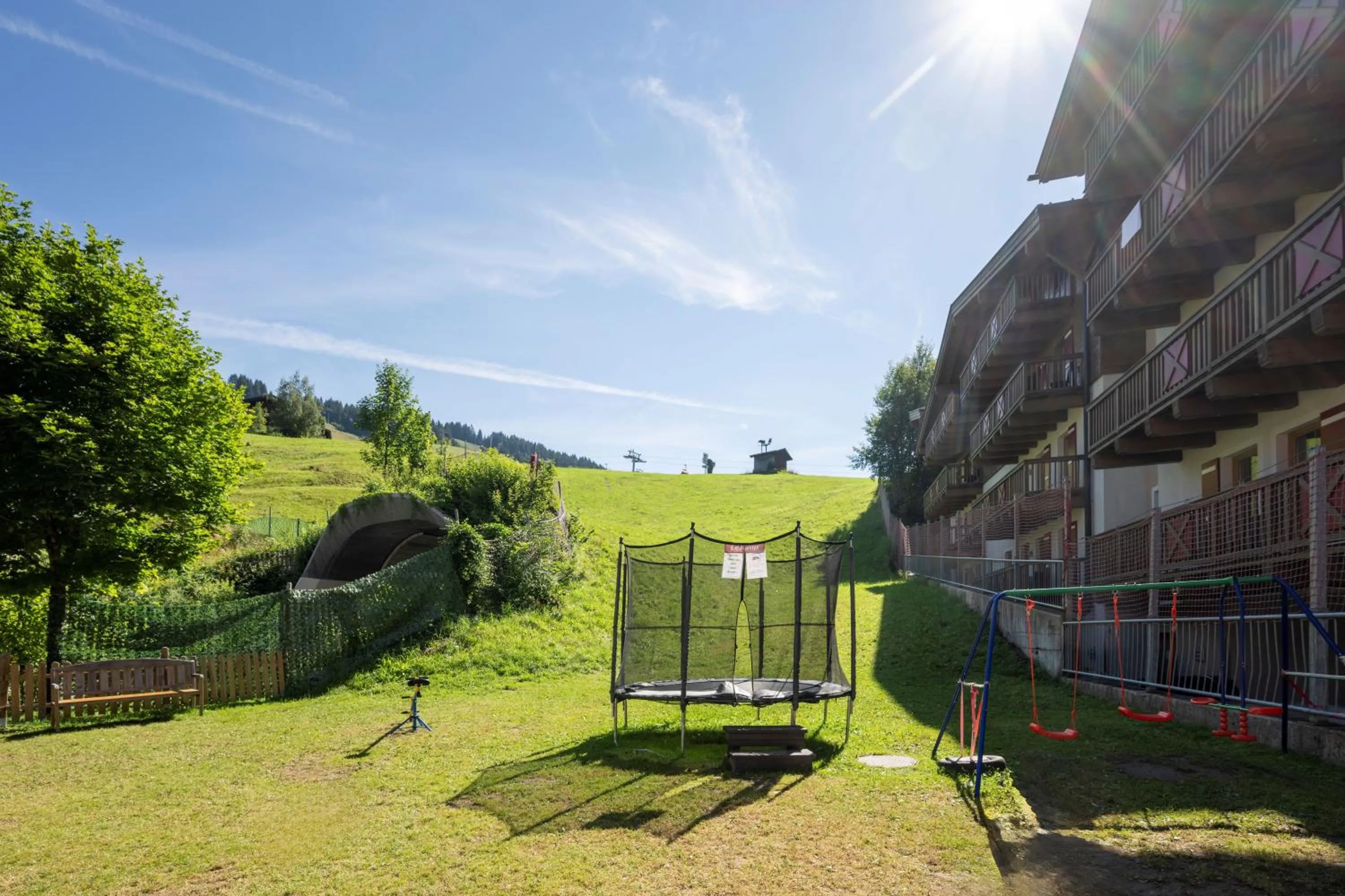 Children play ground in Hotel Kendler