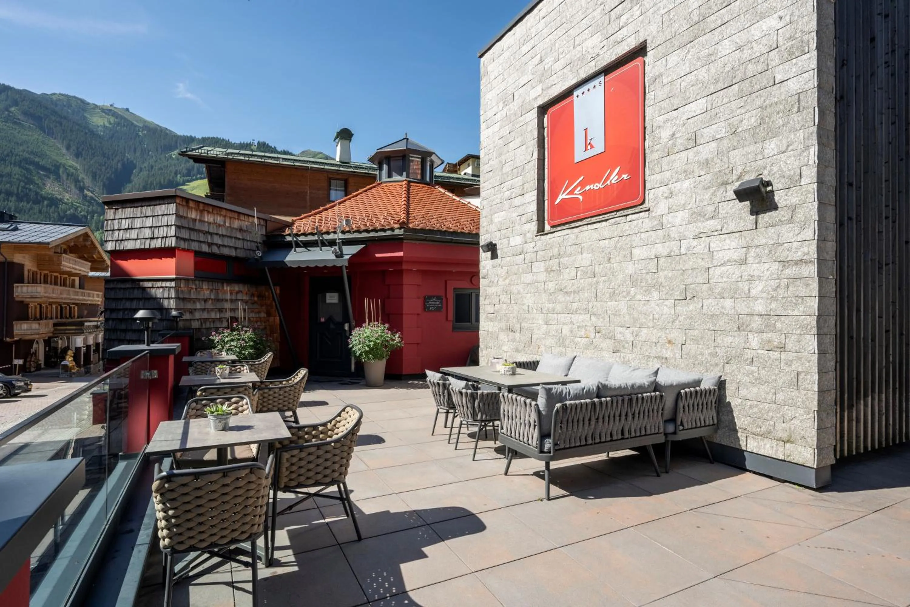 Balcony/Terrace in Hotel Kendler