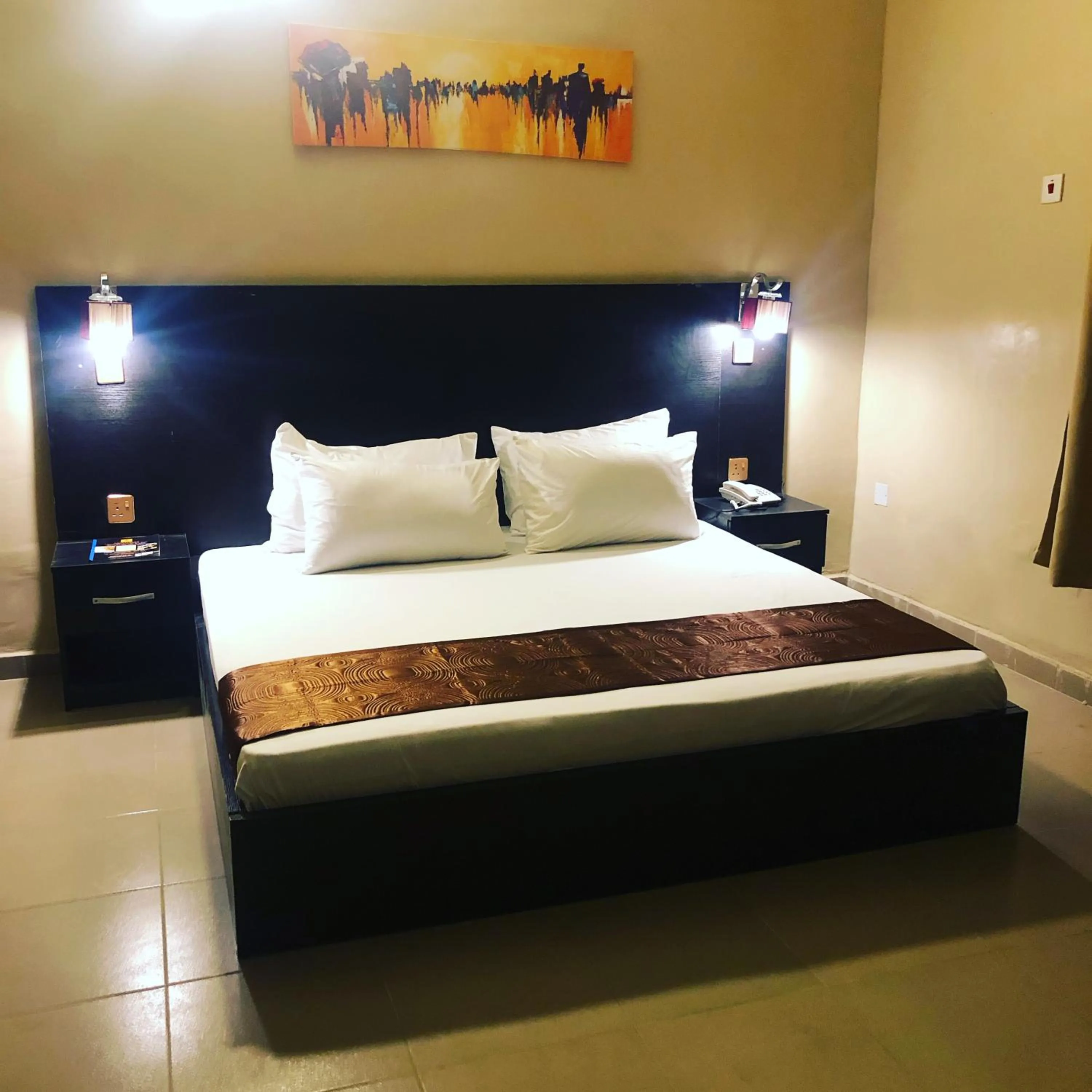 Bedroom, Bed in Posh Apartments Business Hotel