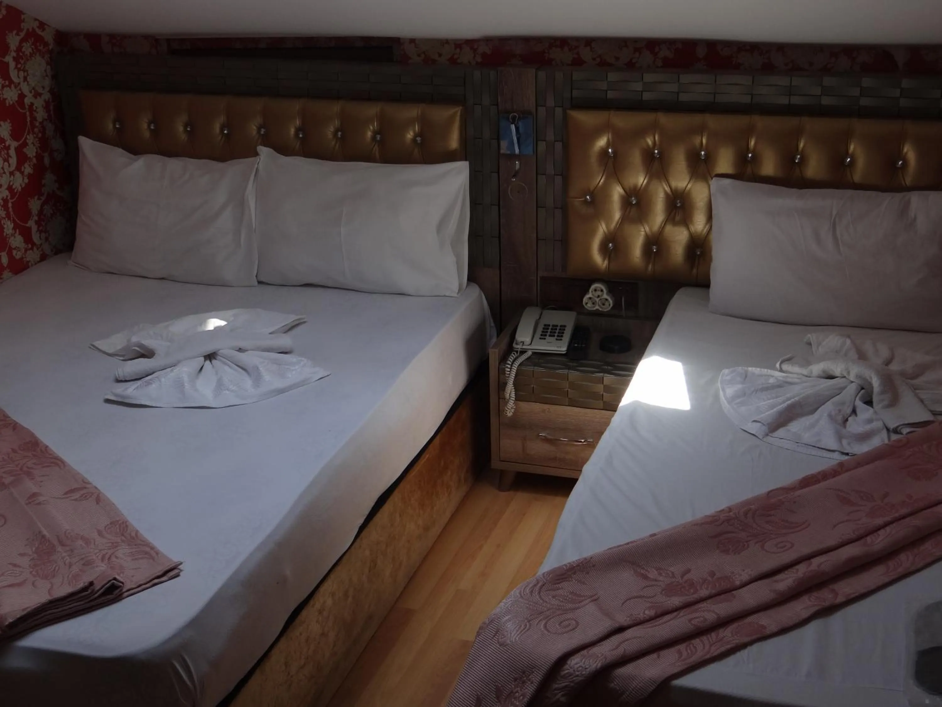 Bed in Meta Hotel