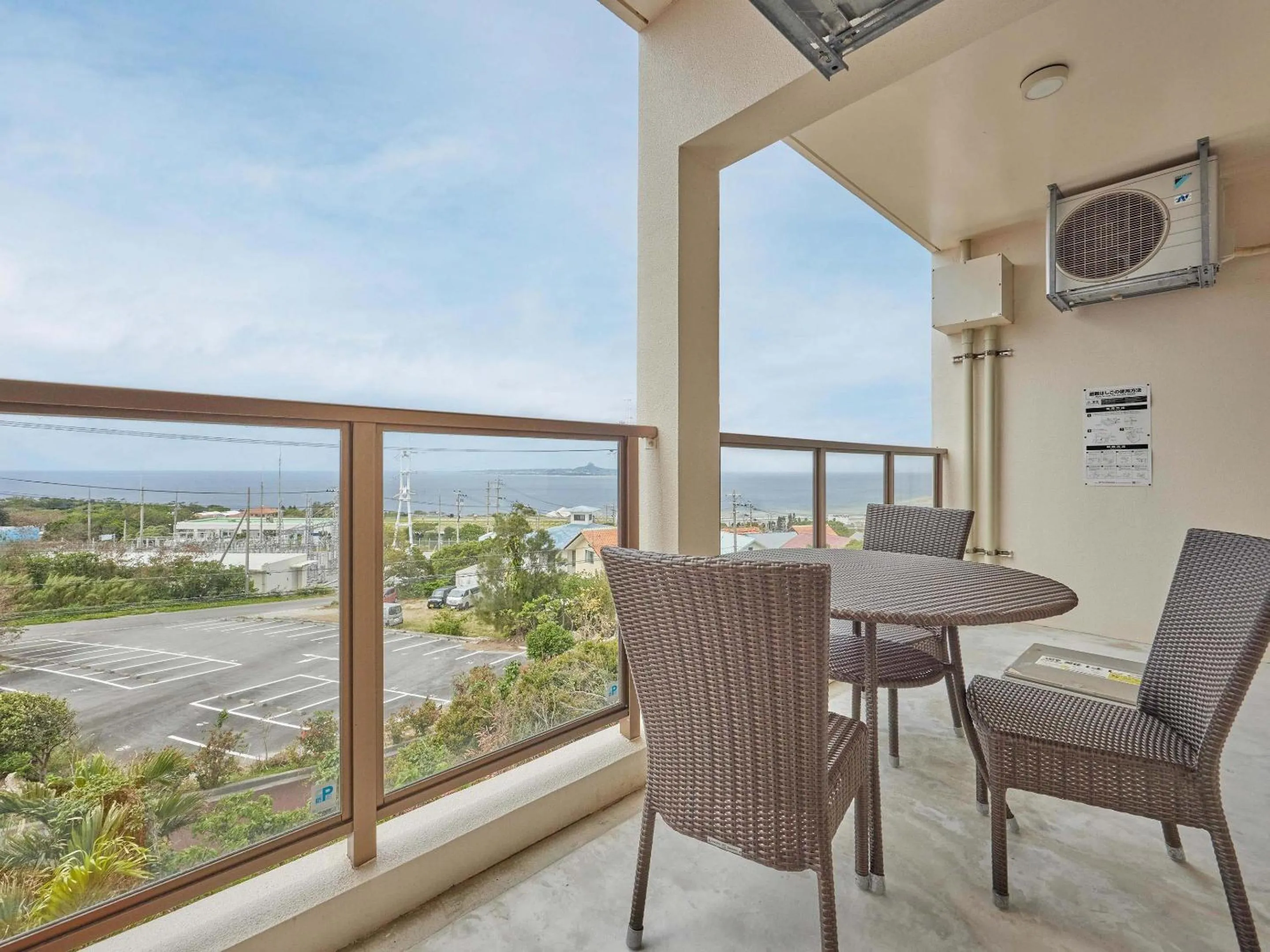 Balcony/Terrace in Yukurina Resort Okinawa
