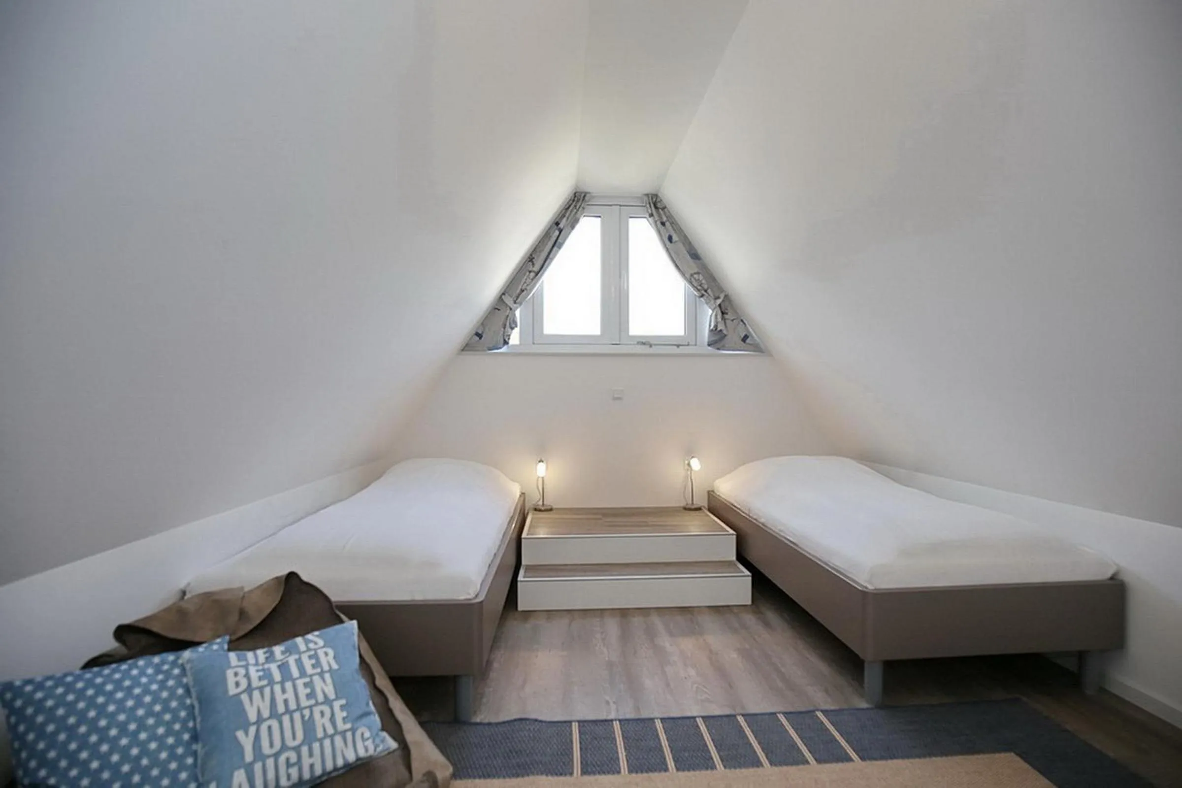 Bedroom, Bed in Reethaus Am Mariannenweg 13a