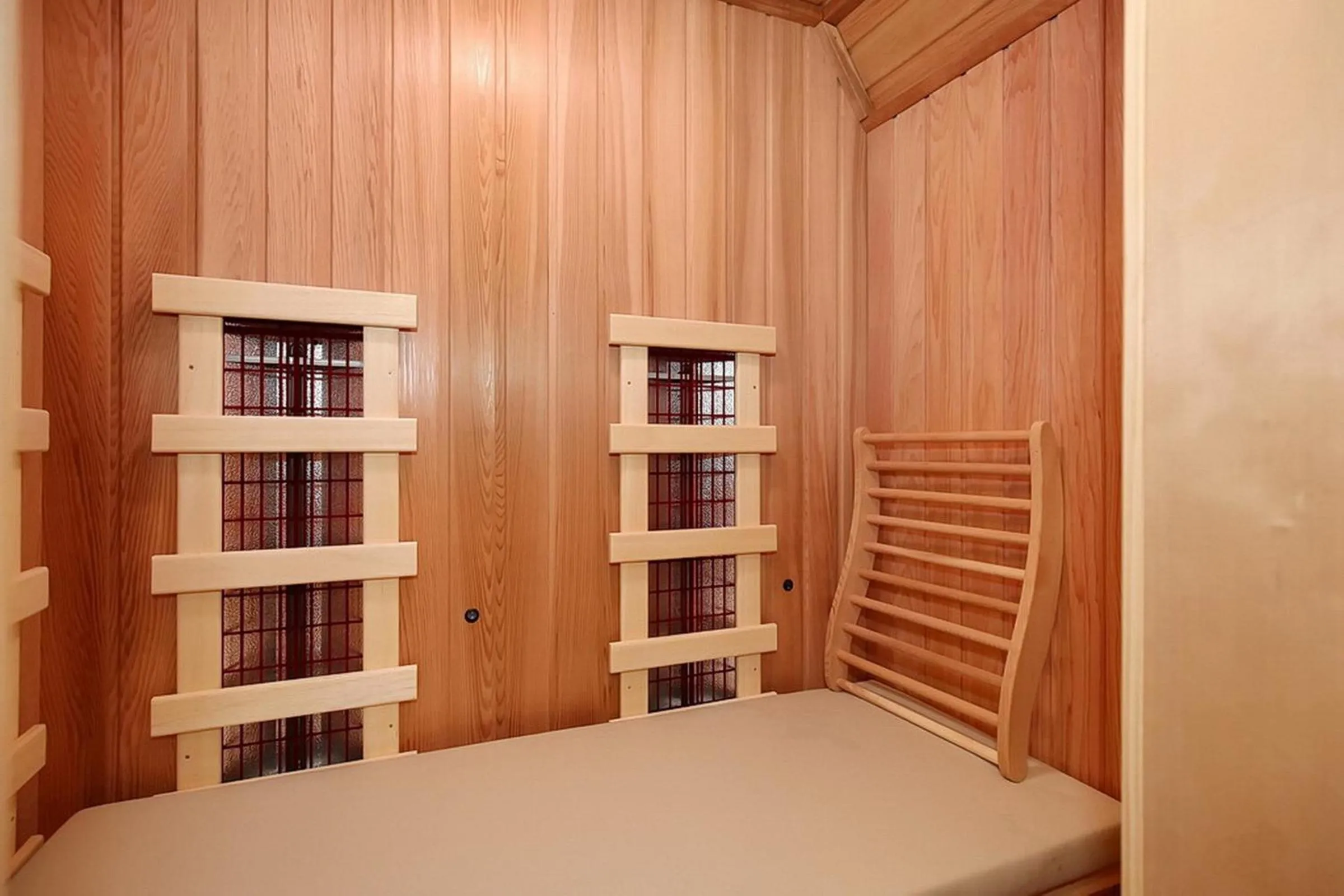Sauna, Bed in Reethaus Am Mariannenweg 13a