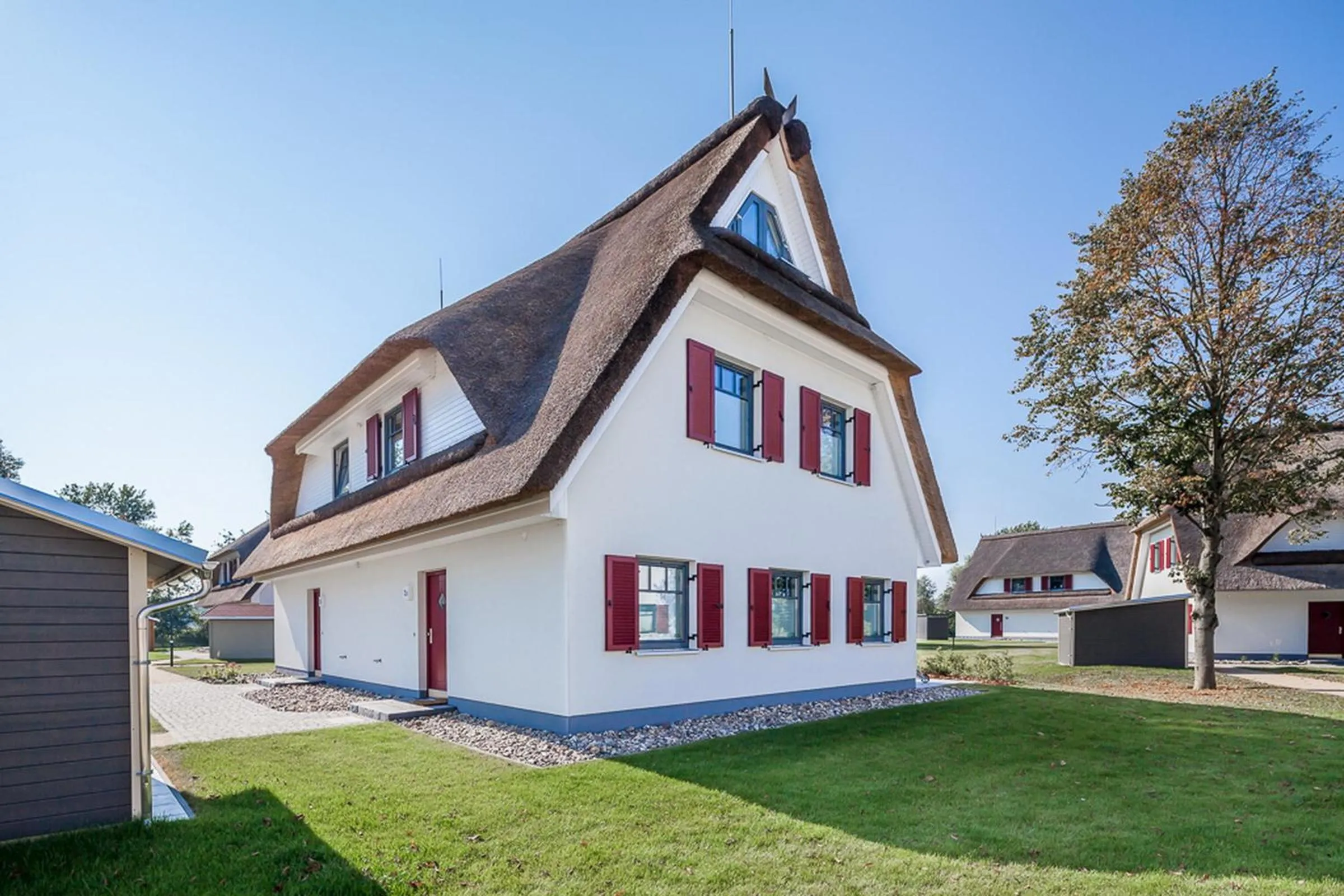 Bird's eye view in Reethaus Am Mariannenweg 13a