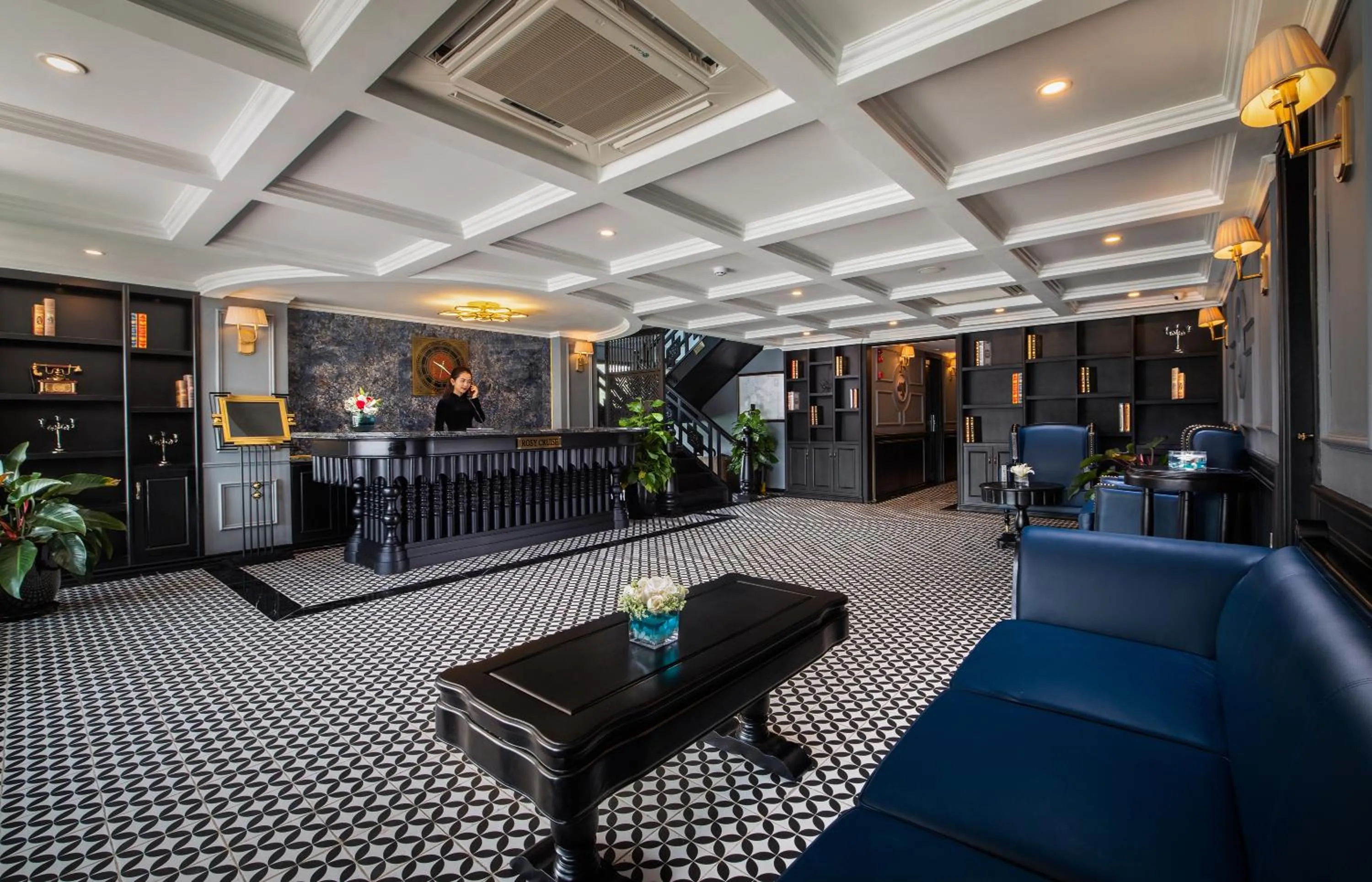 Lobby or reception in Rosy Cruises