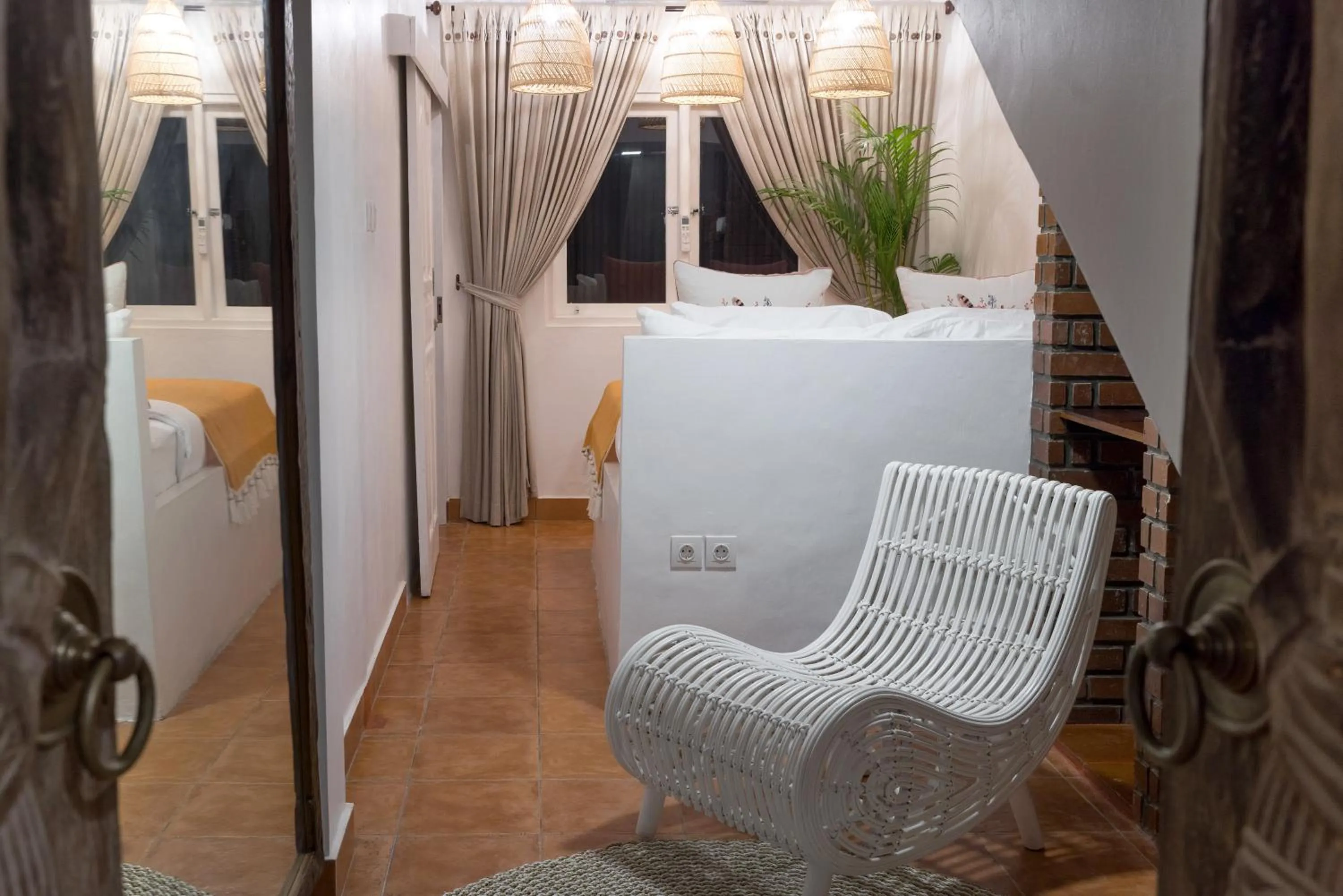 Decorative detail in Smiling Cactus Villas