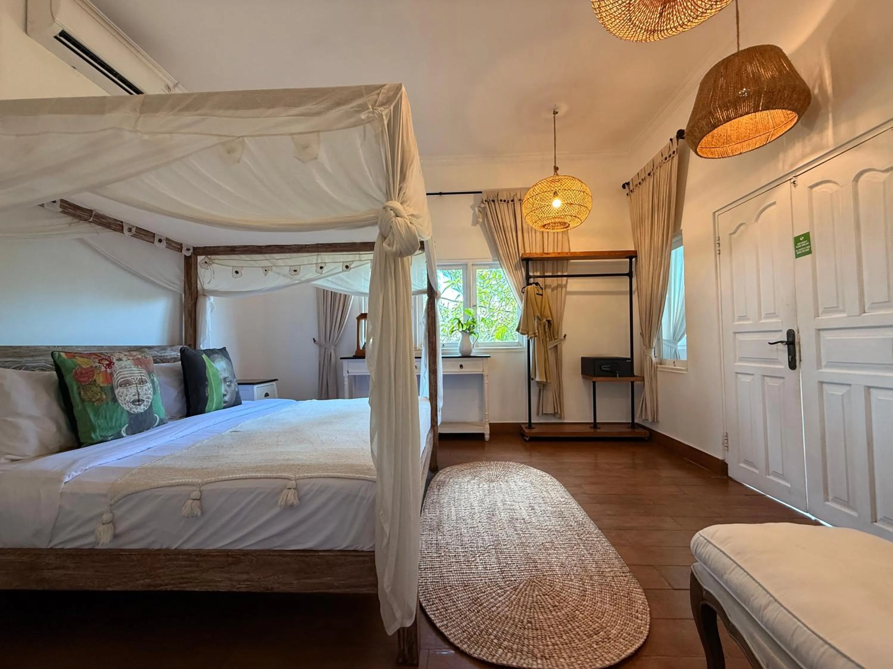 Bed in Smiling Cactus Villas