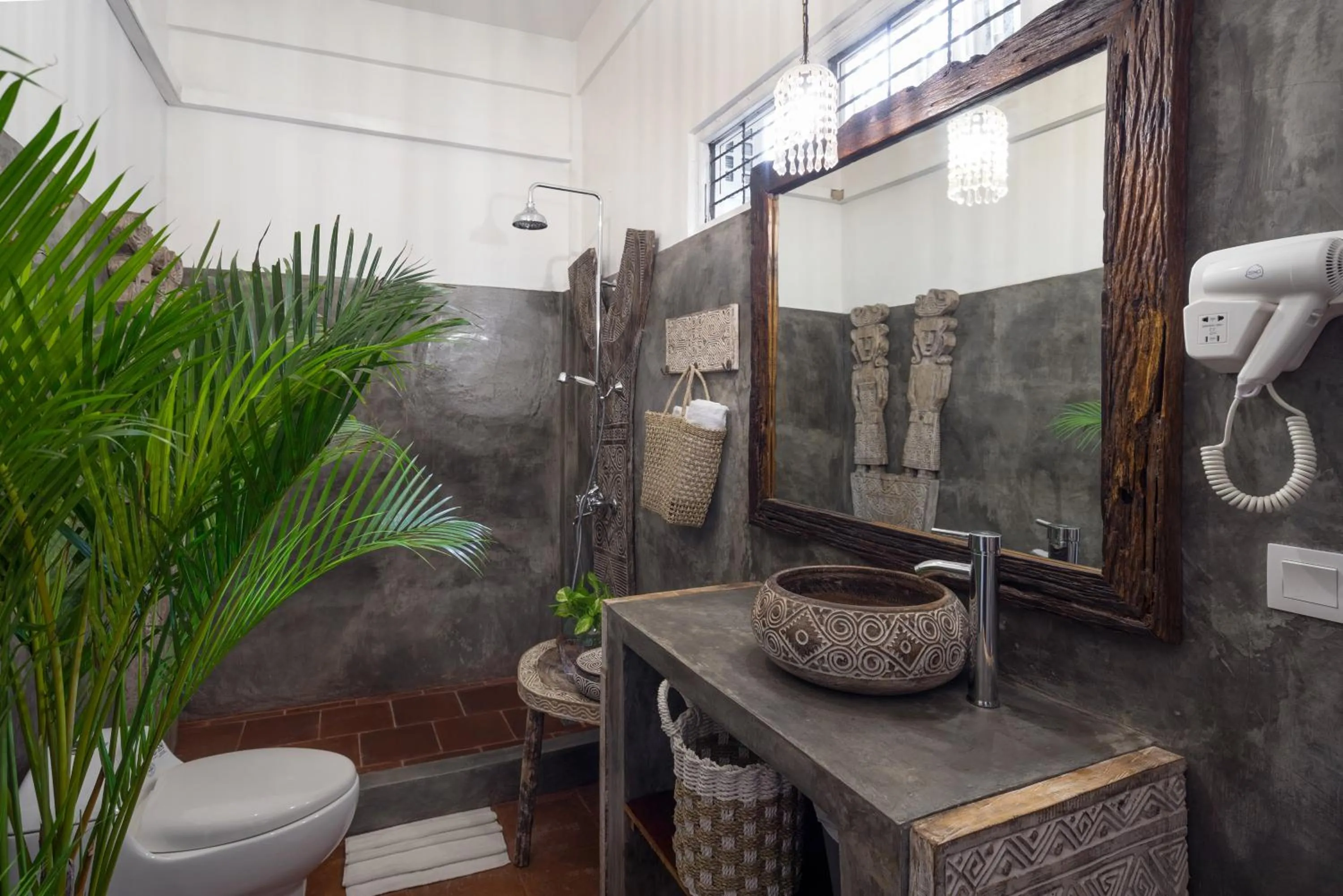 Toilet in Smiling Cactus Villas