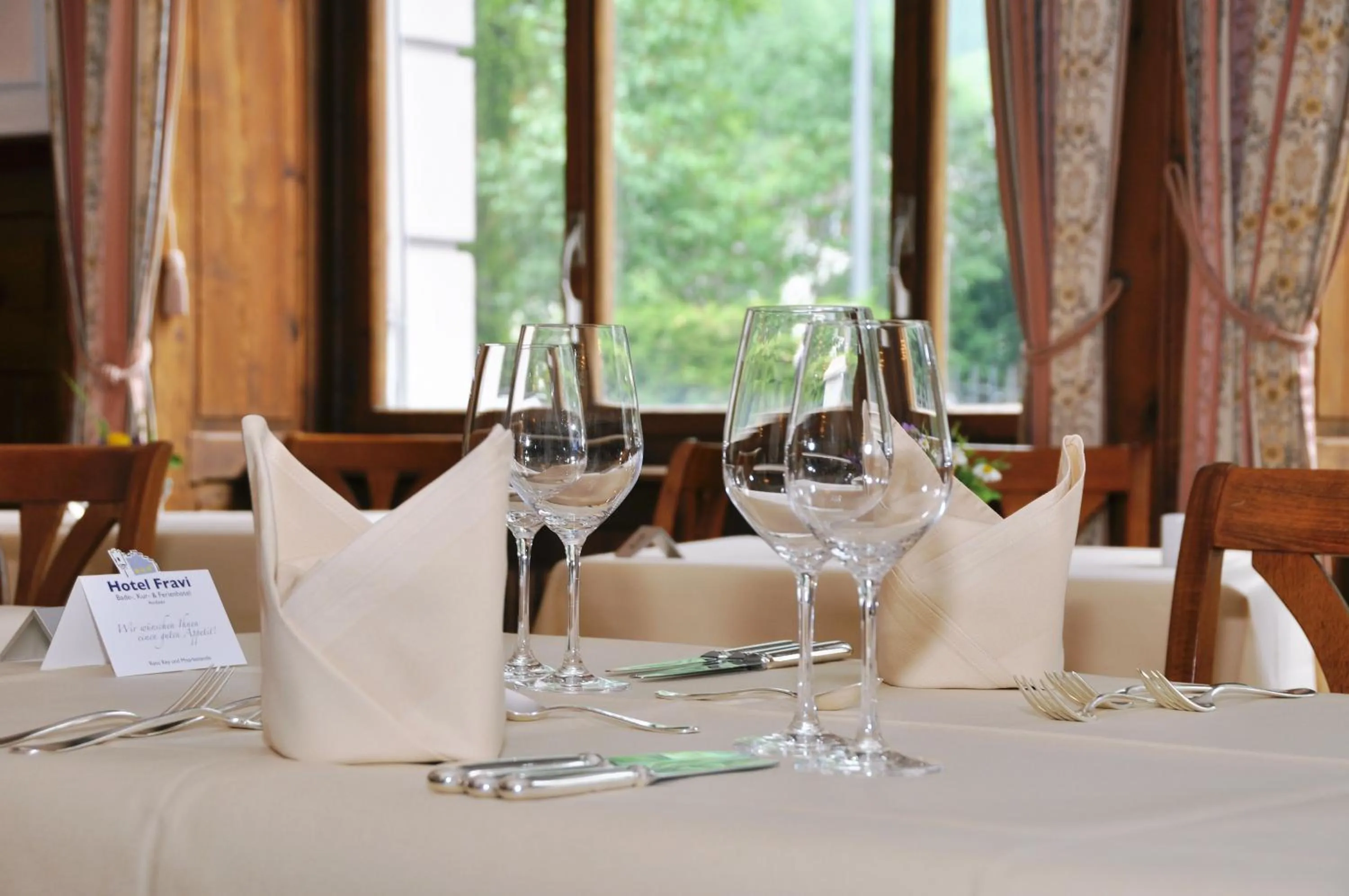 Restaurant/places to eat in Hotel Fravi