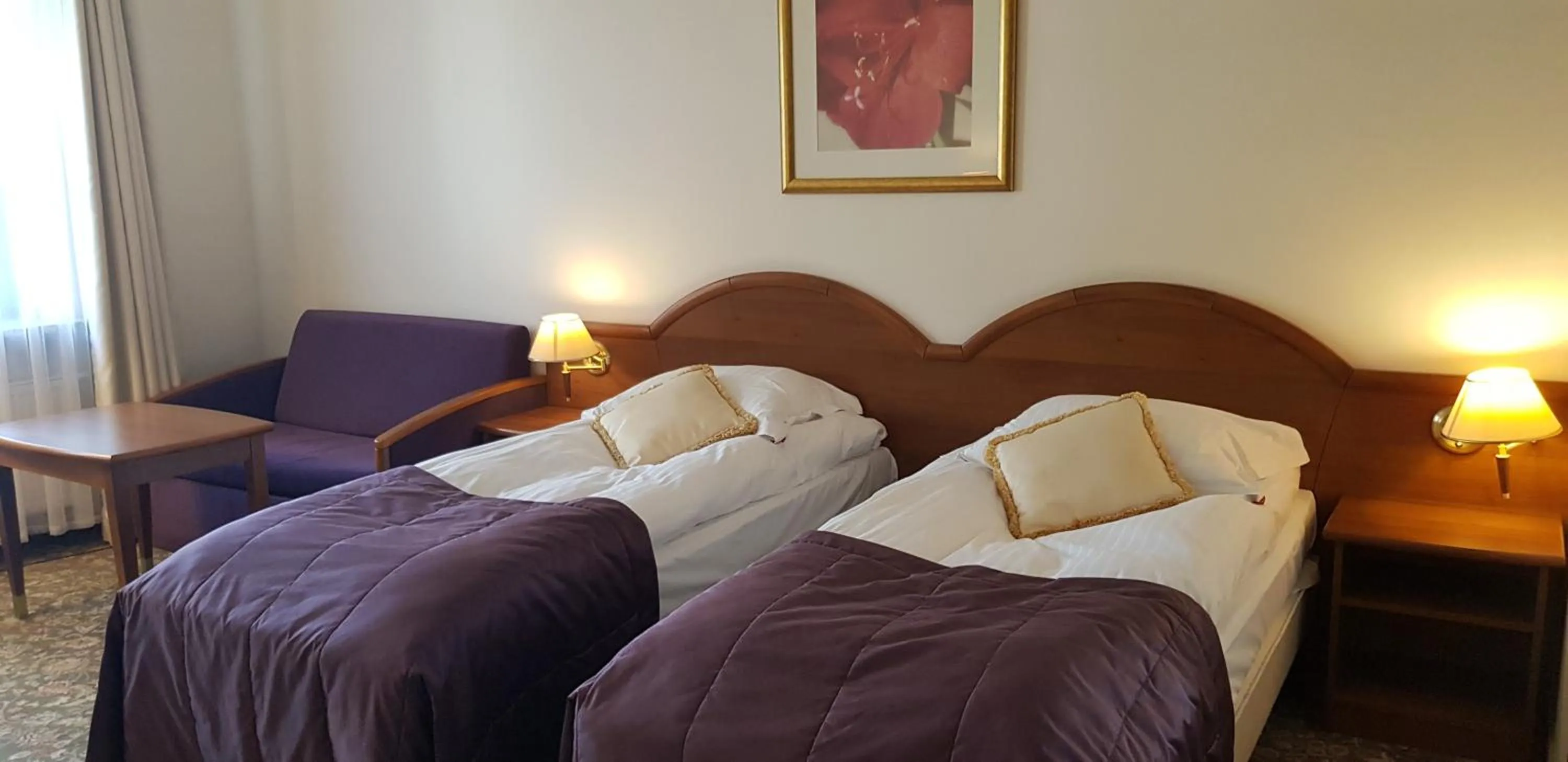 Bed in Hotel Amaryllis