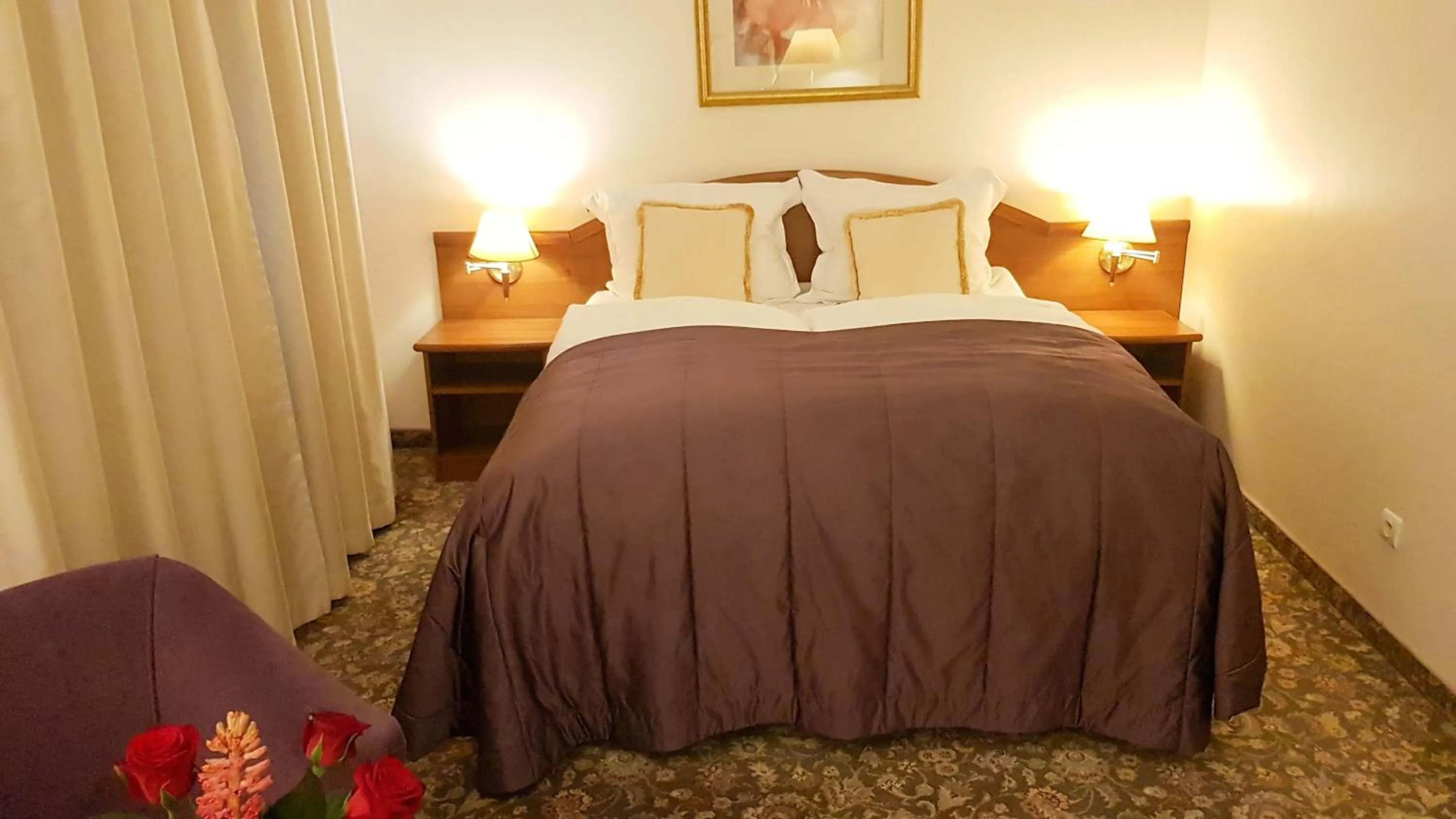 Bed in Hotel Amaryllis