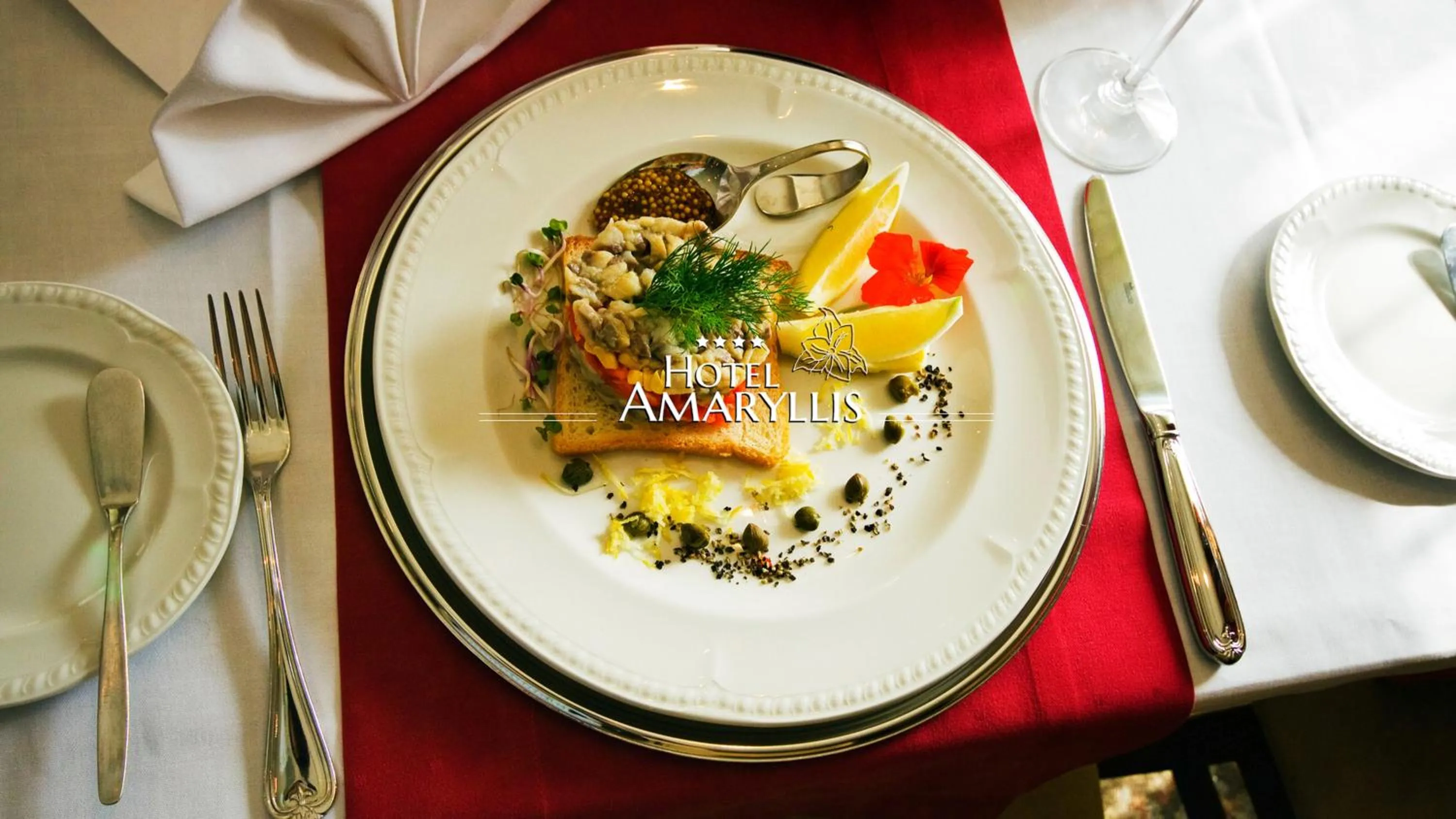 Lunch in Hotel Amaryllis