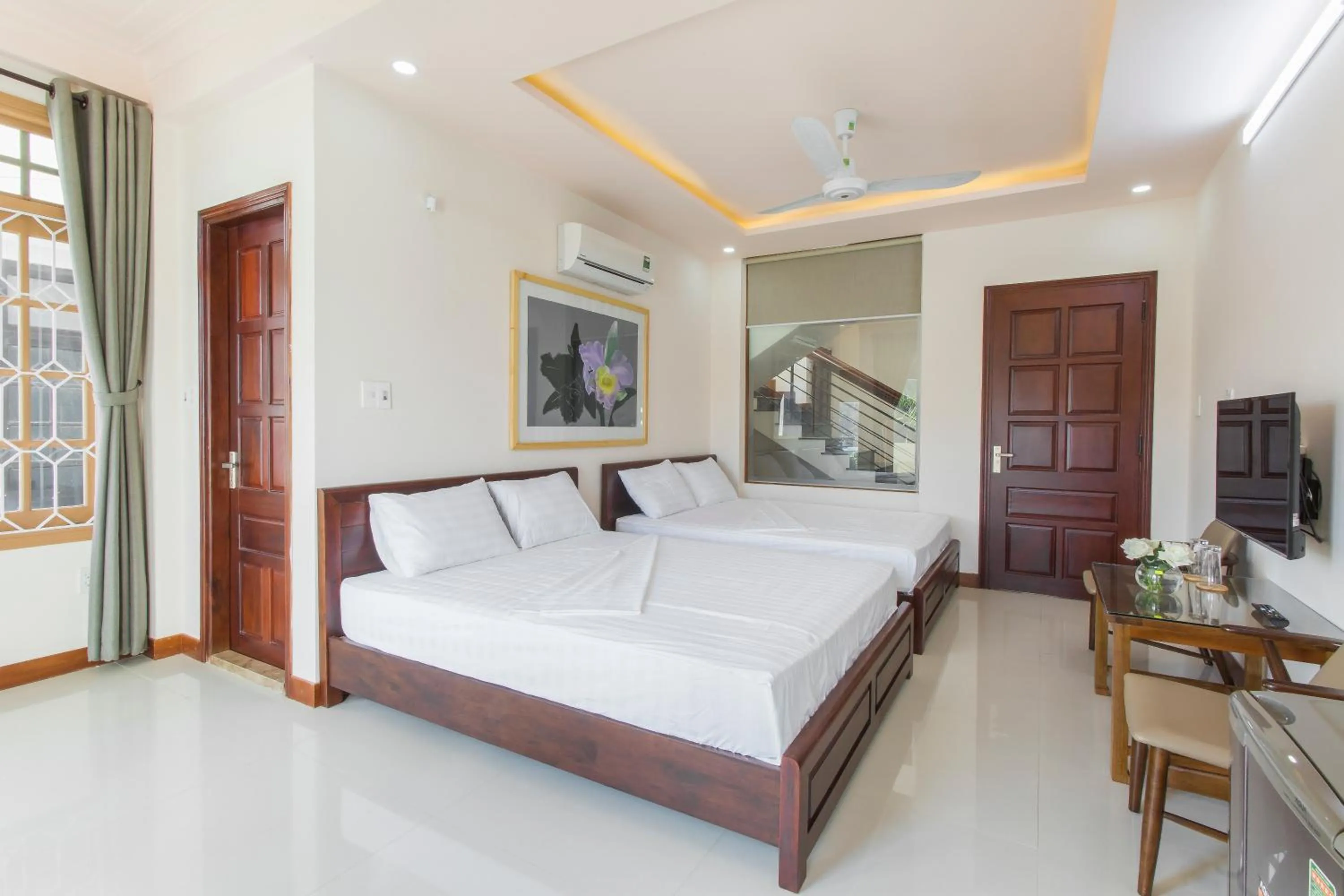 Bed in Luna Rossa Villa