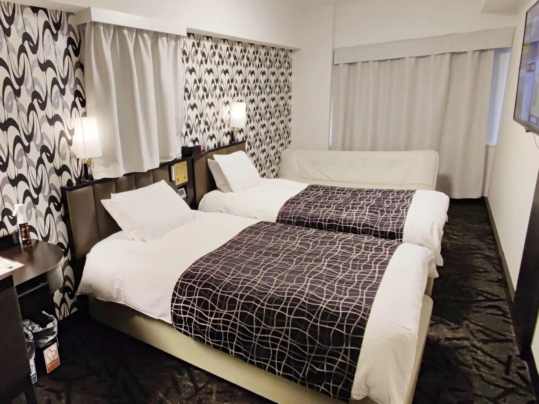 Twin Room - Smoking in APA Hotel Niigata Twin Room - Smoking in APA Hotel Niigata