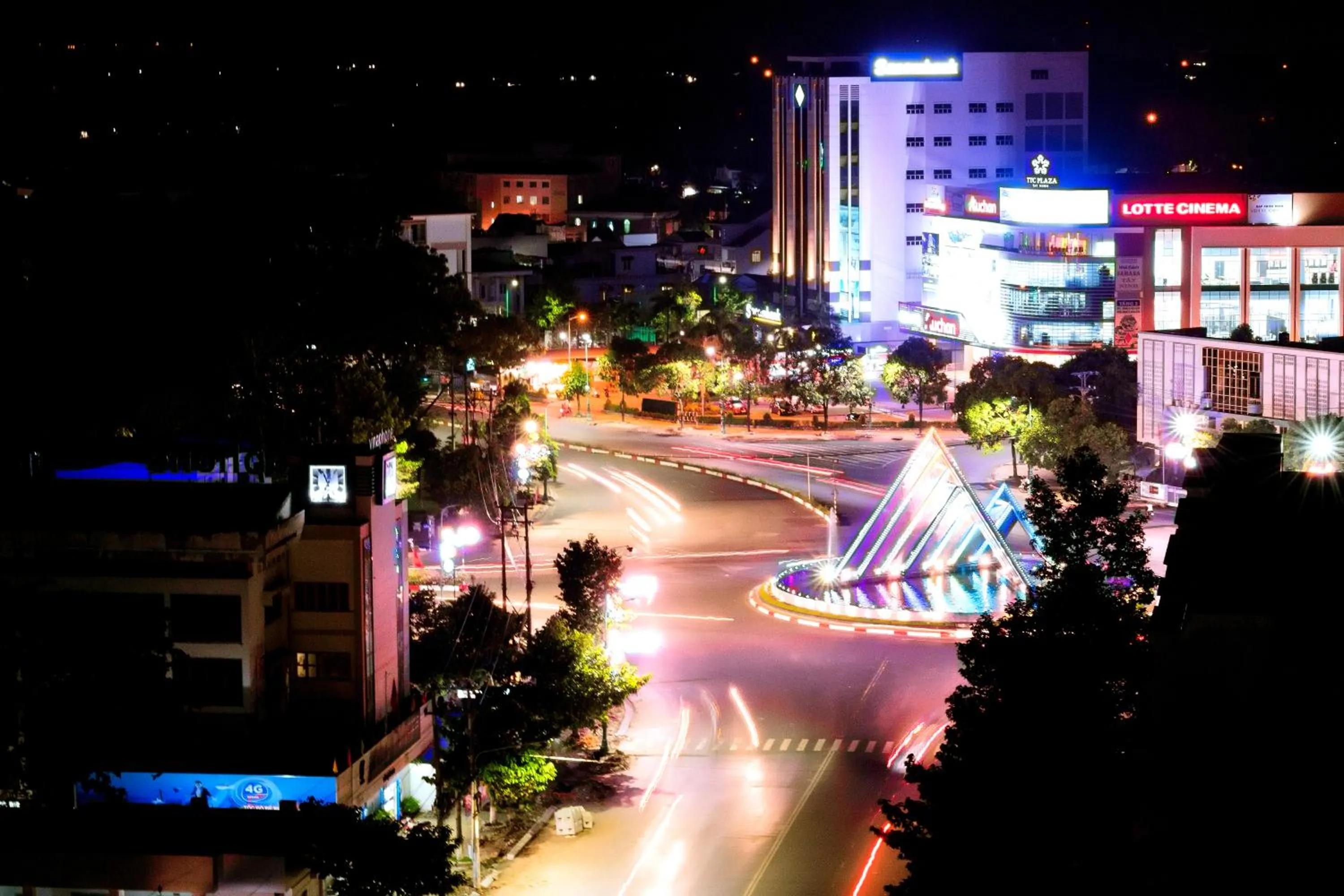 City view in Victory Hotel Tây Ninh
