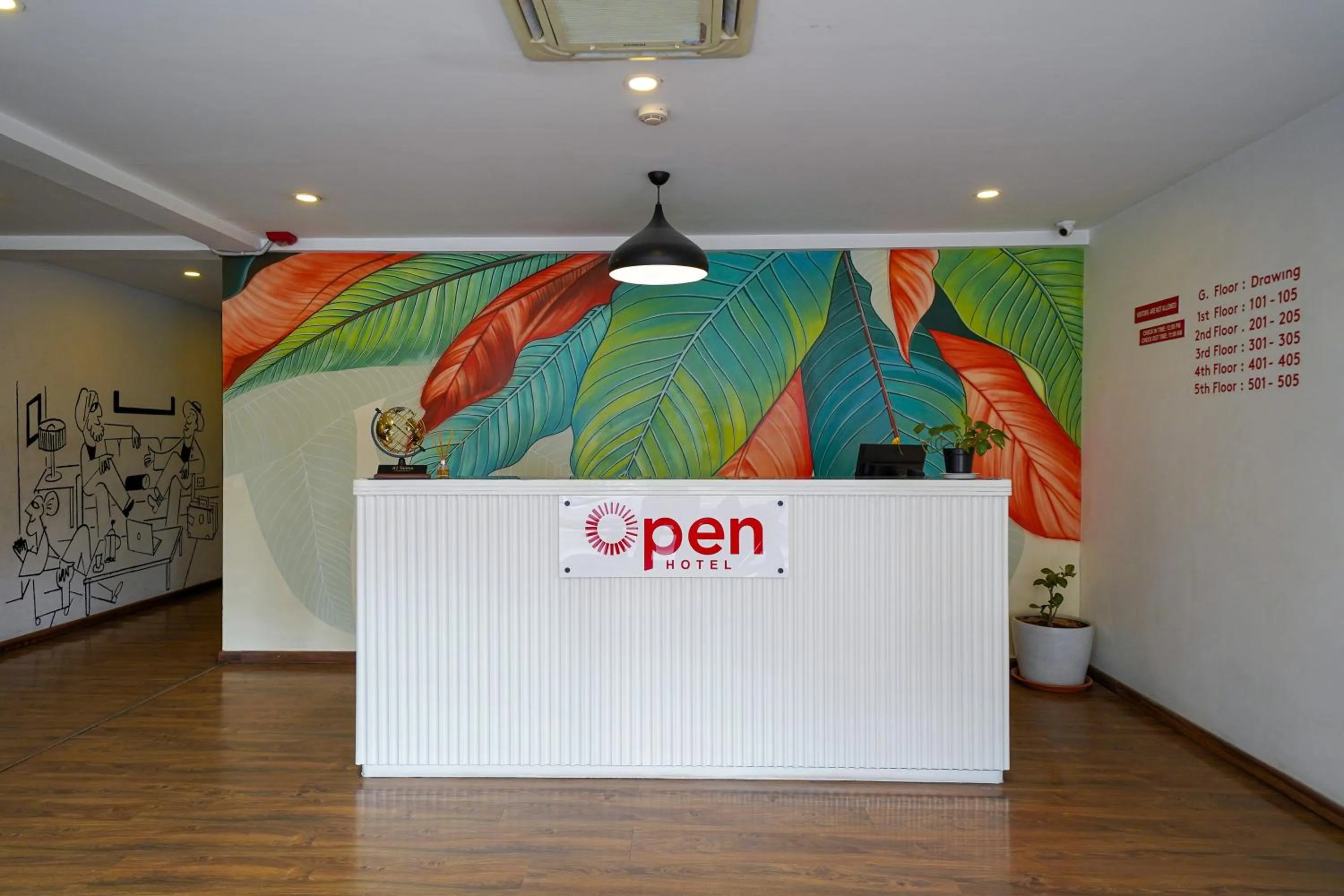 Lobby or reception in Open Hotel by Olive - A1 Suites