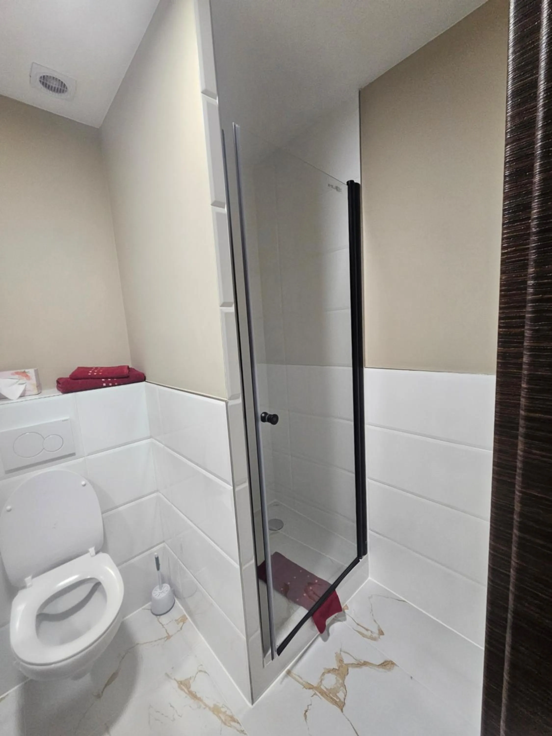 Shower in Hotel City Faber