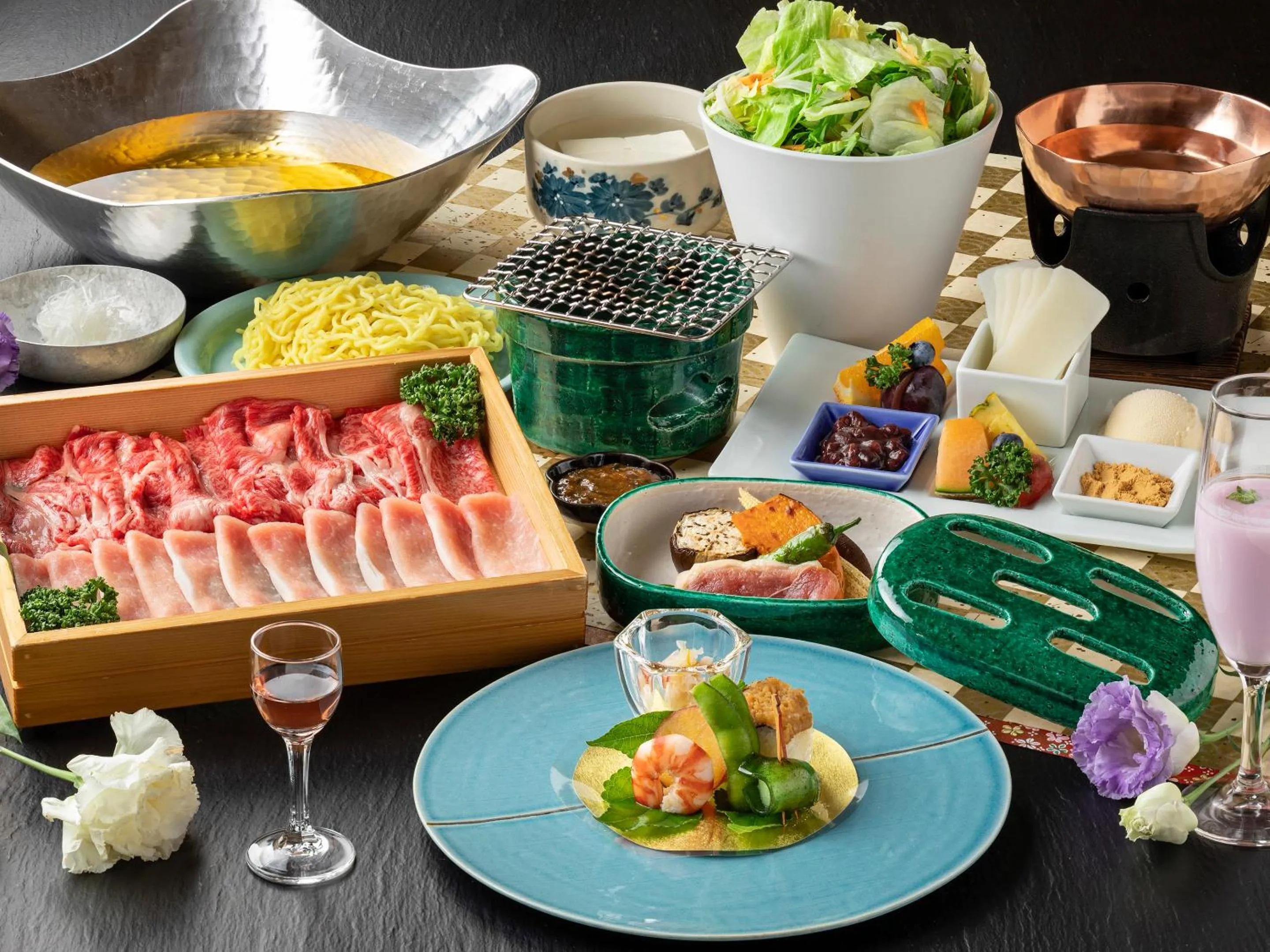 Food close-up in Ryokan Kohro