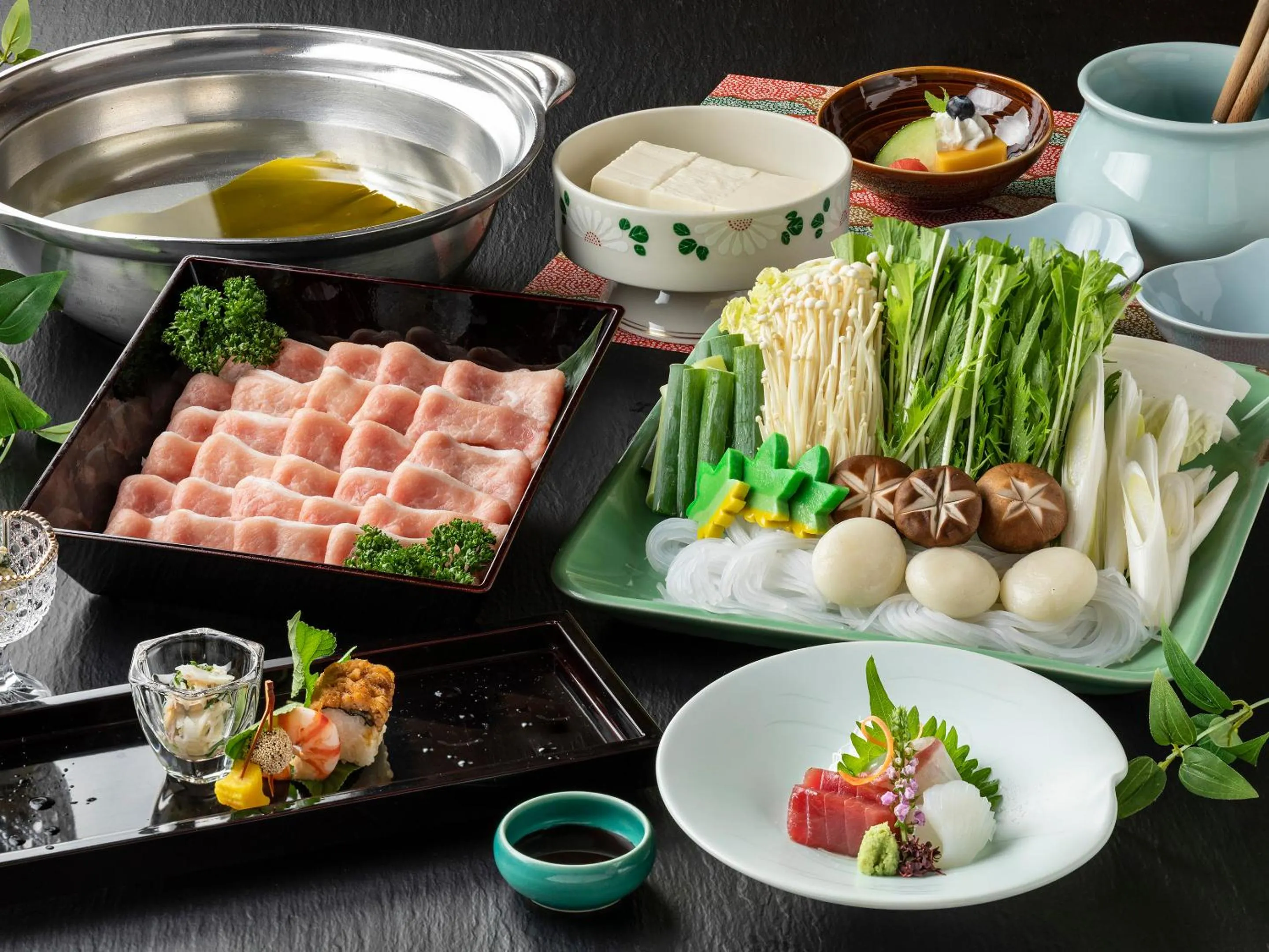 Food close-up in Ryokan Kohro