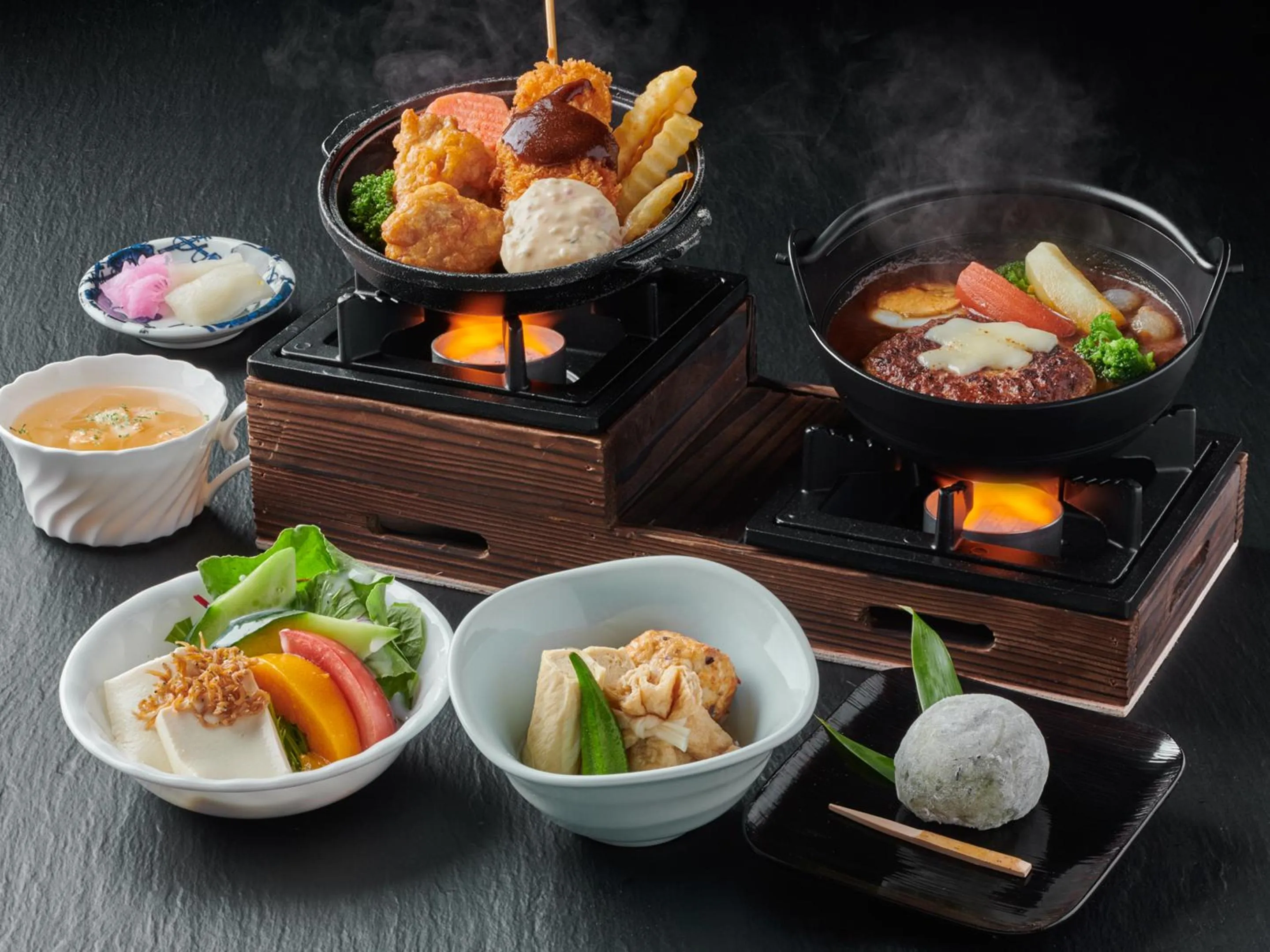 Food and drinks in Ryokan Kohro