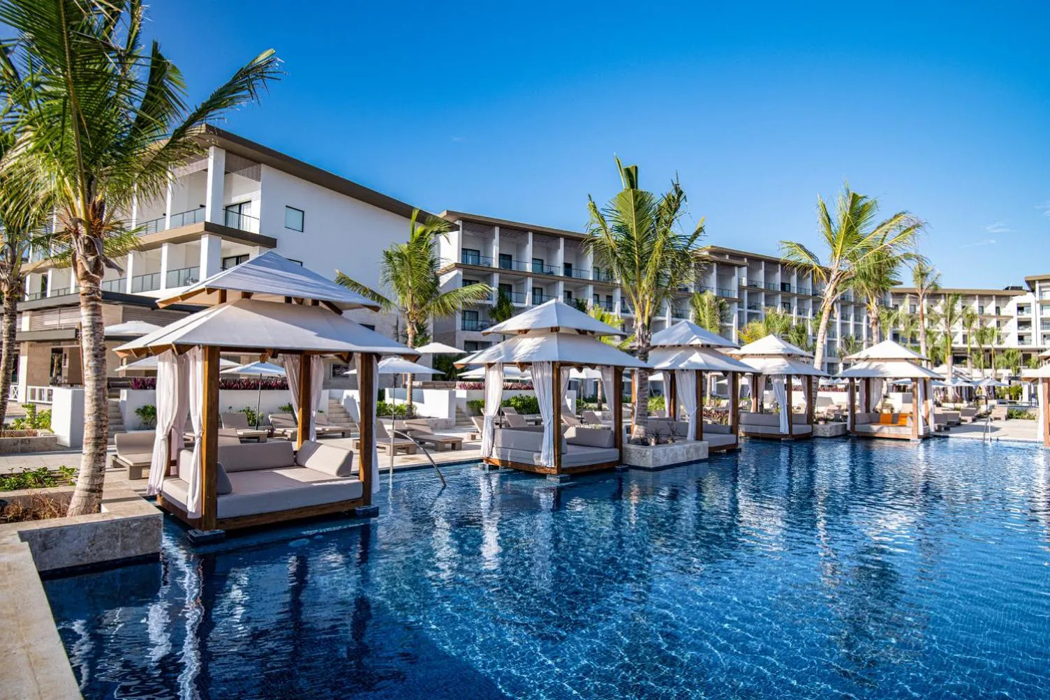 Swimming pool in Hyatt Zilara Cap Cana - Adults Only