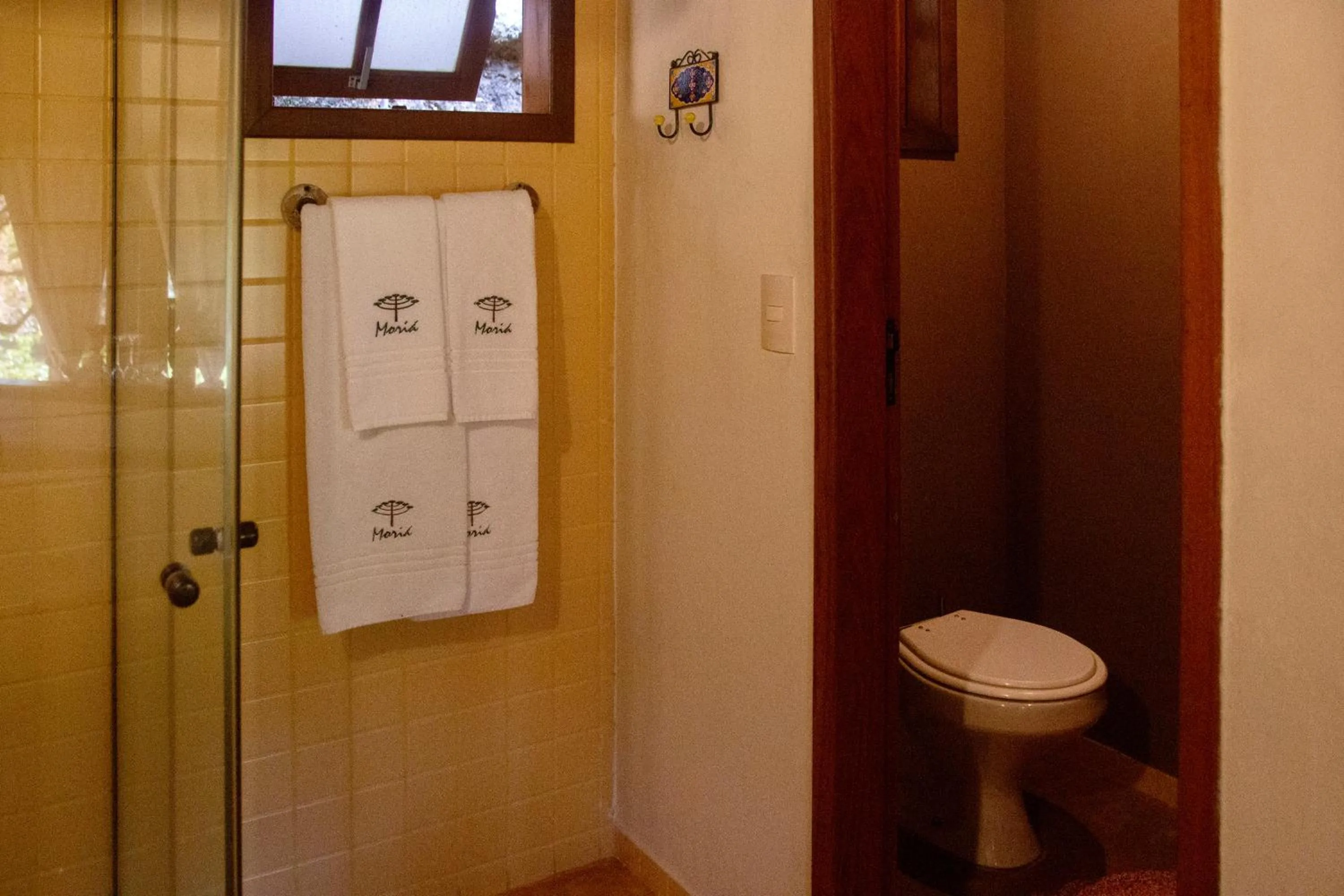 Shower in Pousada Moriá