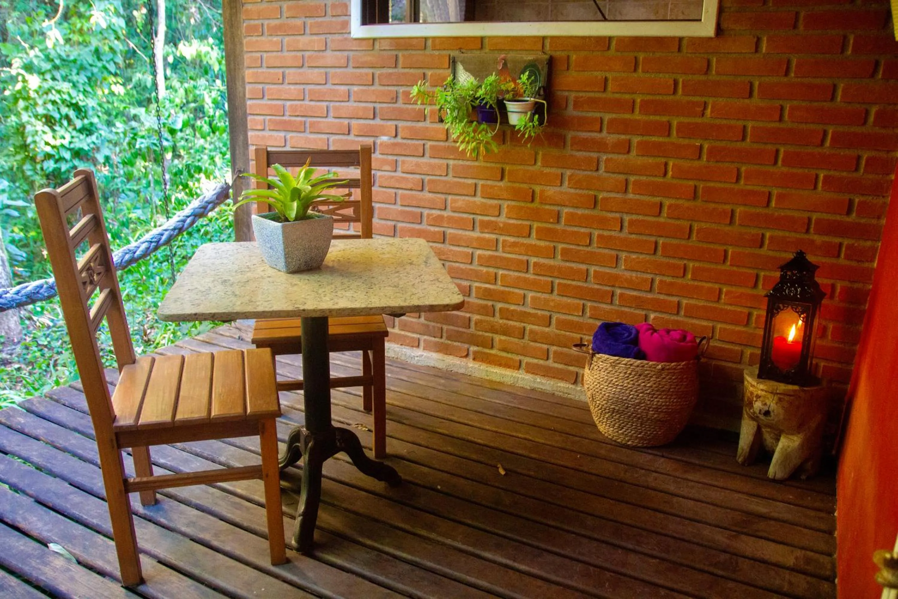 Patio in Pousada Moriá