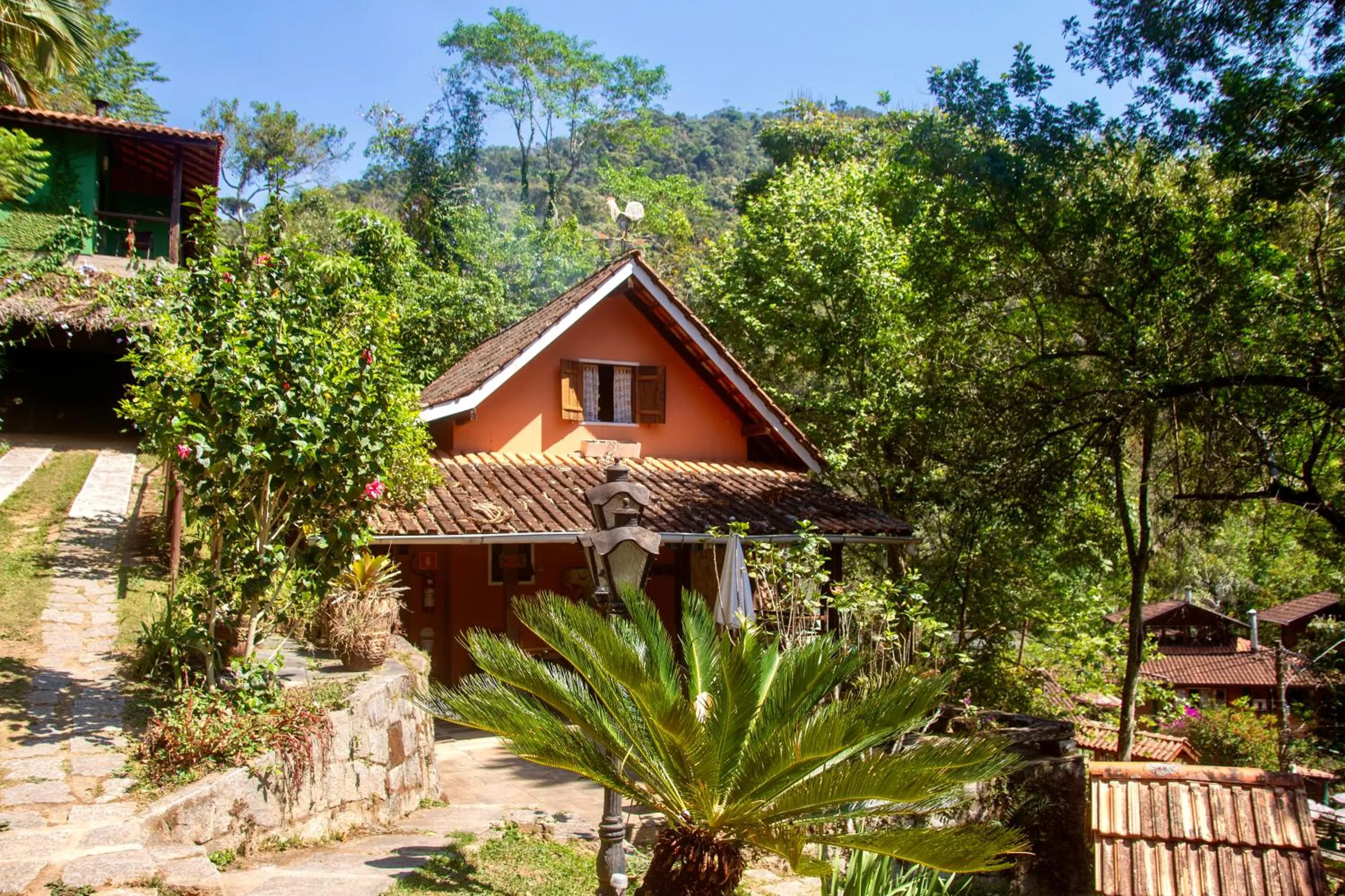 Patio in Pousada Moriá