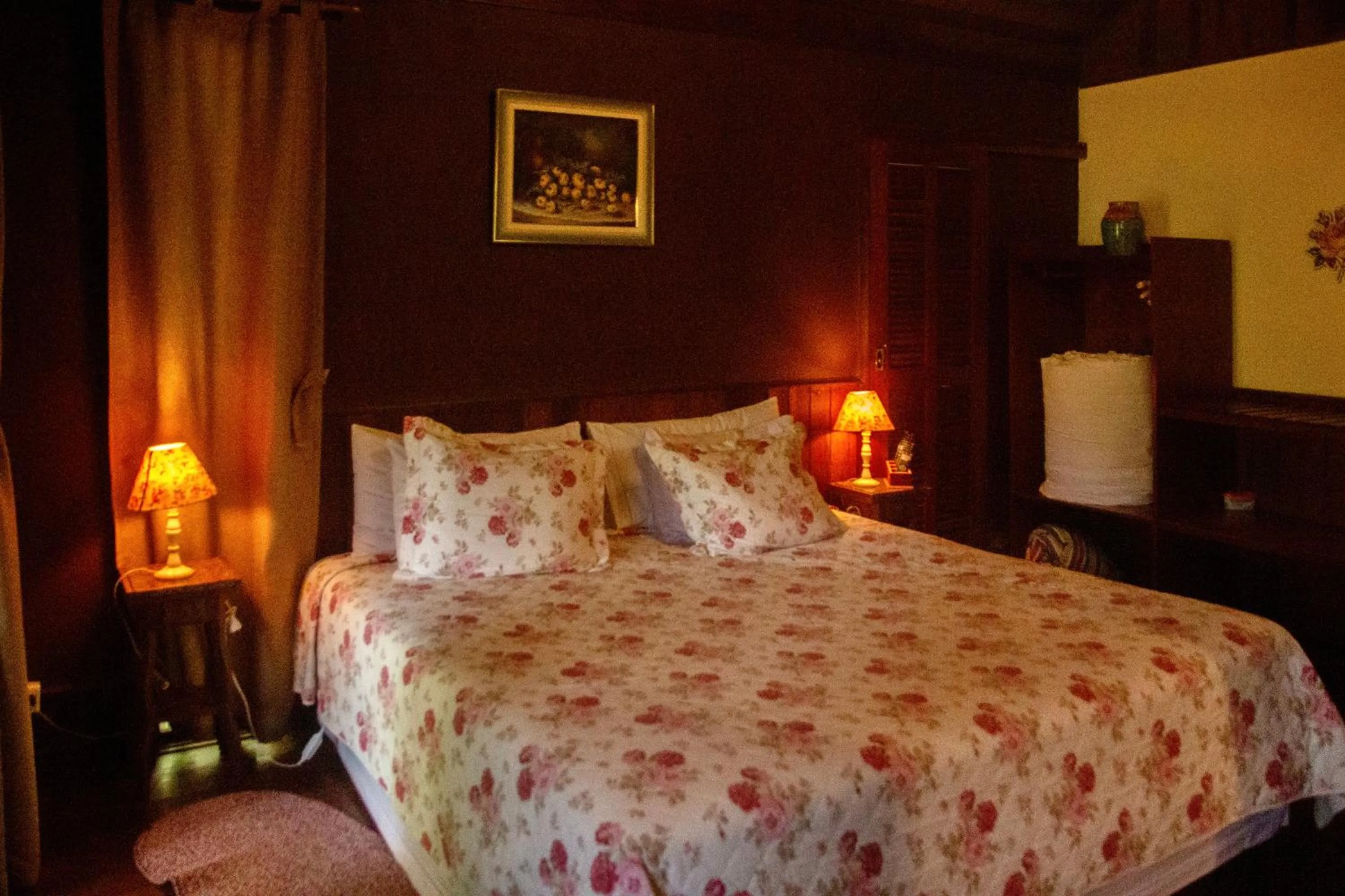 Bed in Pousada Moriá