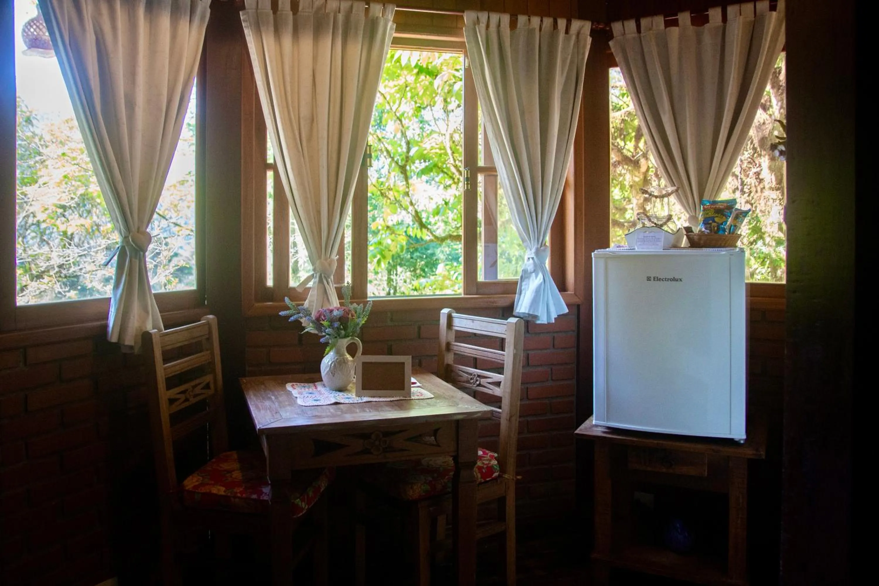 Dining area in Pousada Moriá