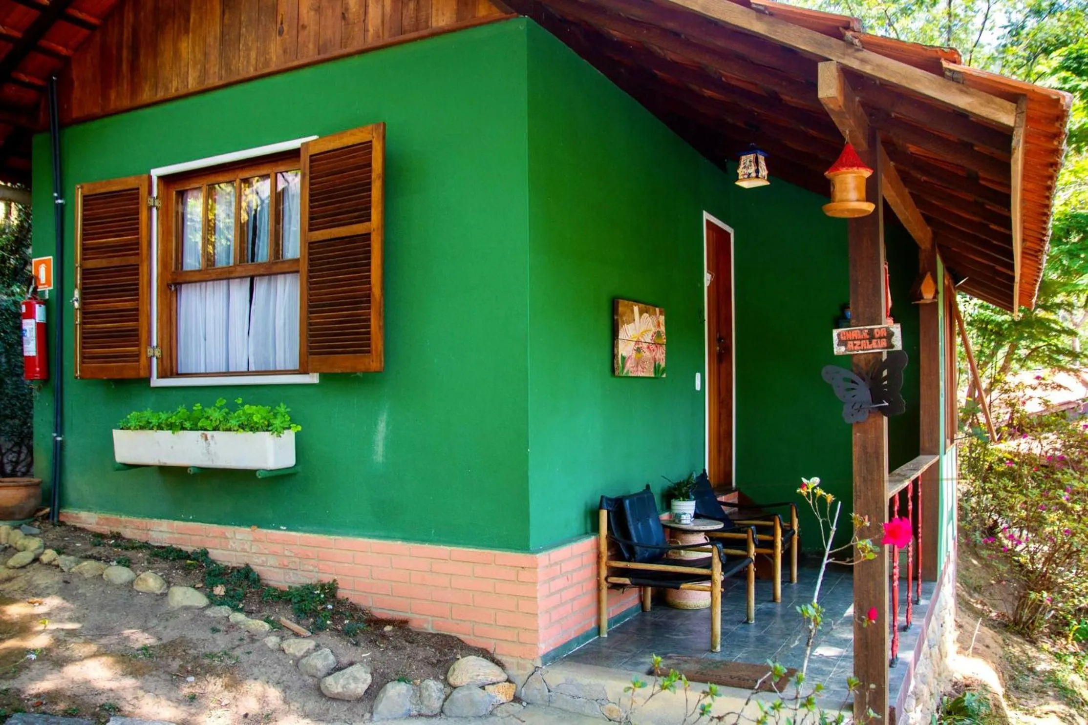 Patio in Pousada Moriá