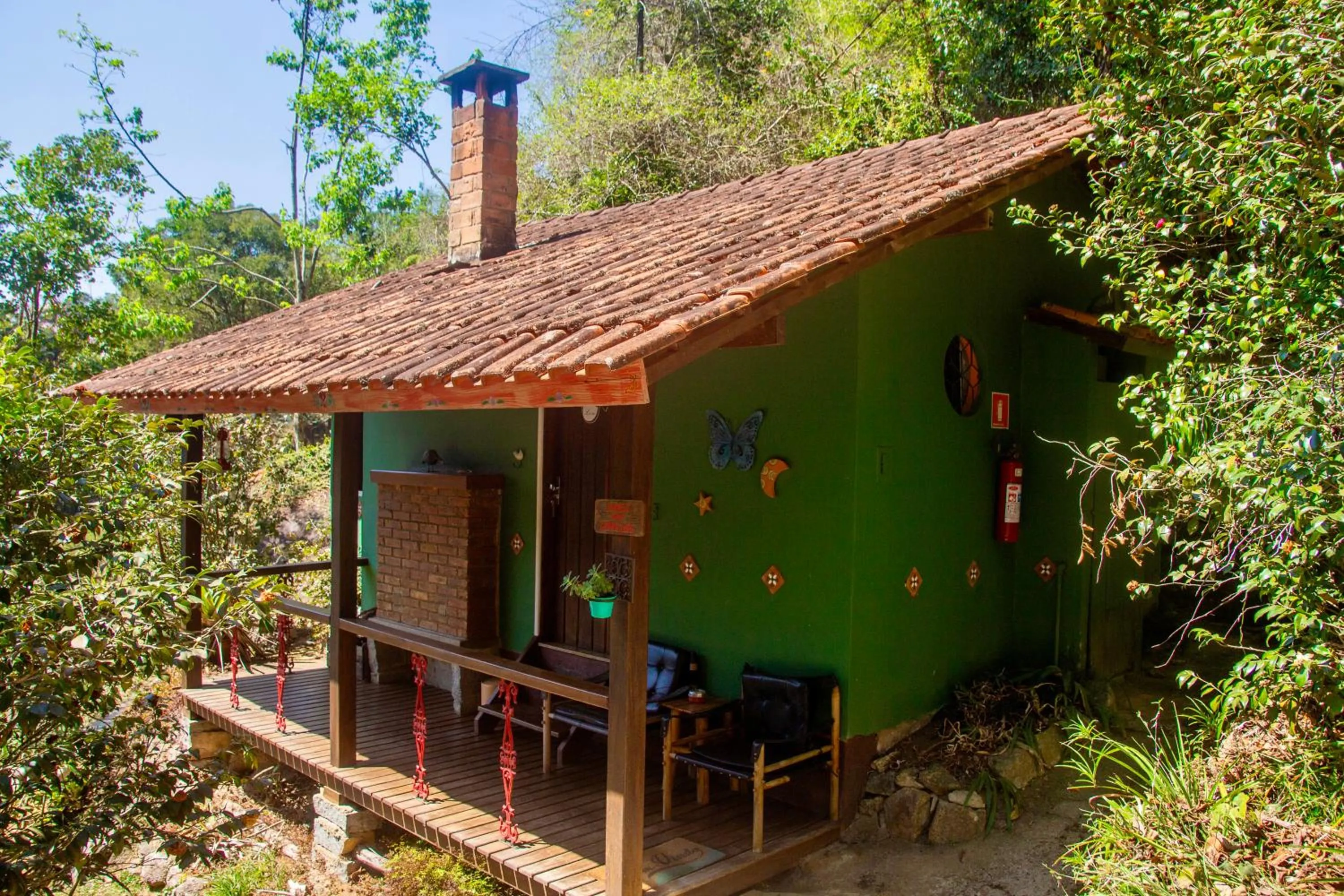 Patio in Pousada Moriá