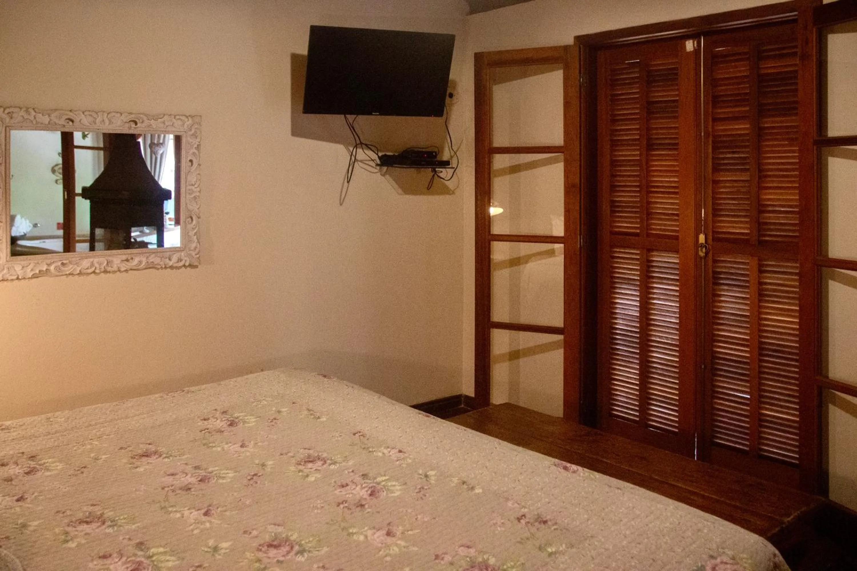 Bed in Pousada Moriá
