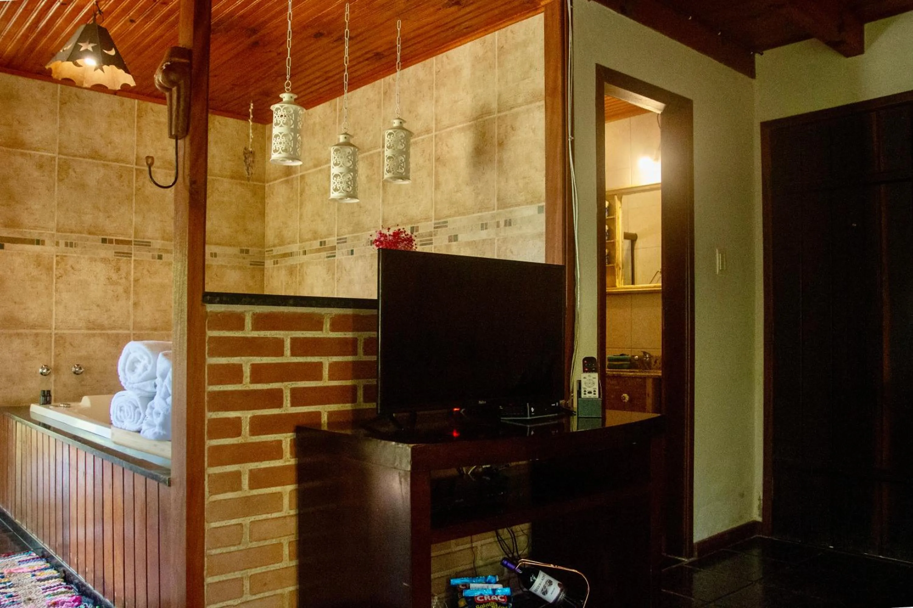 TV and multimedia in Pousada Moriá