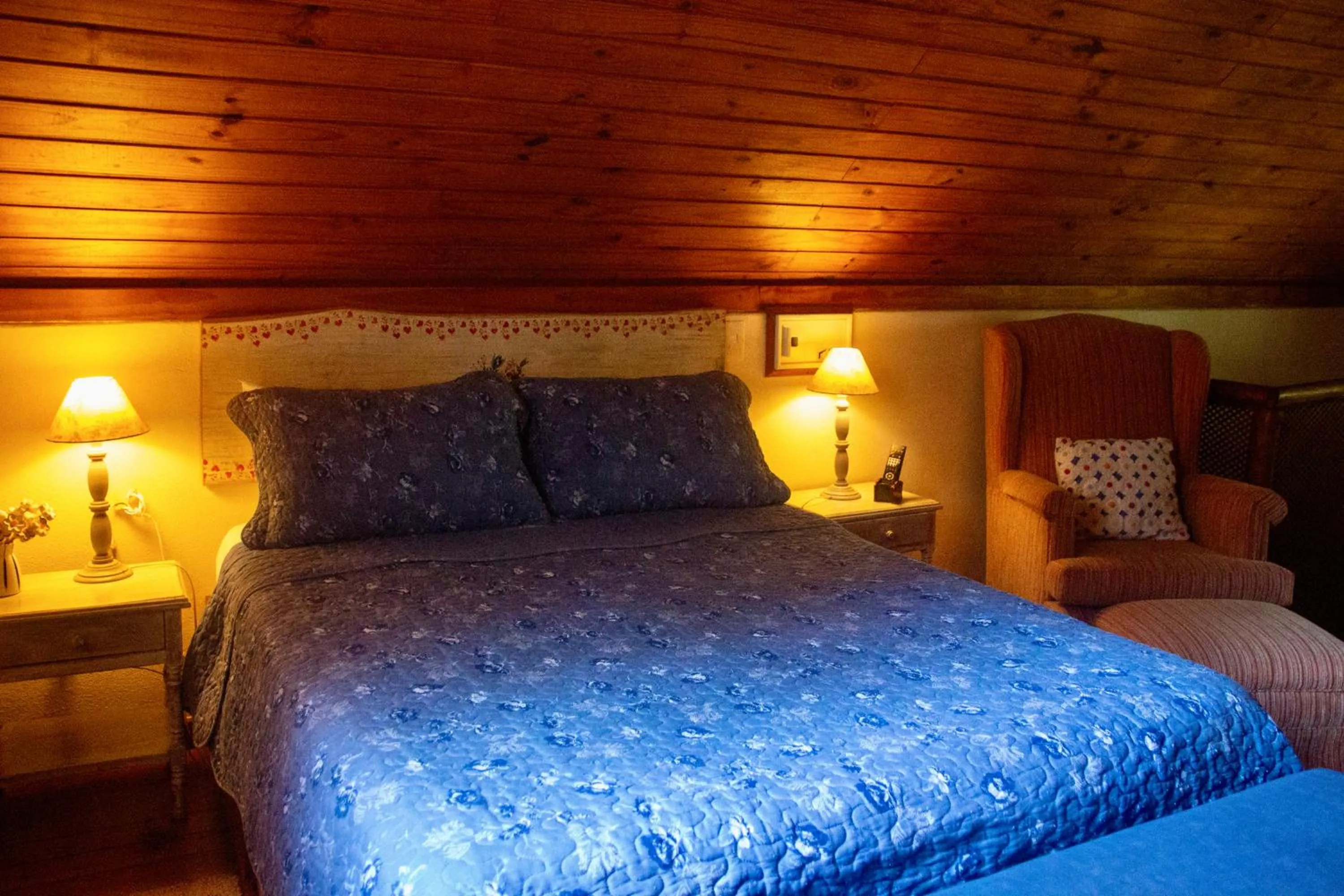 Bed in Pousada Moriá