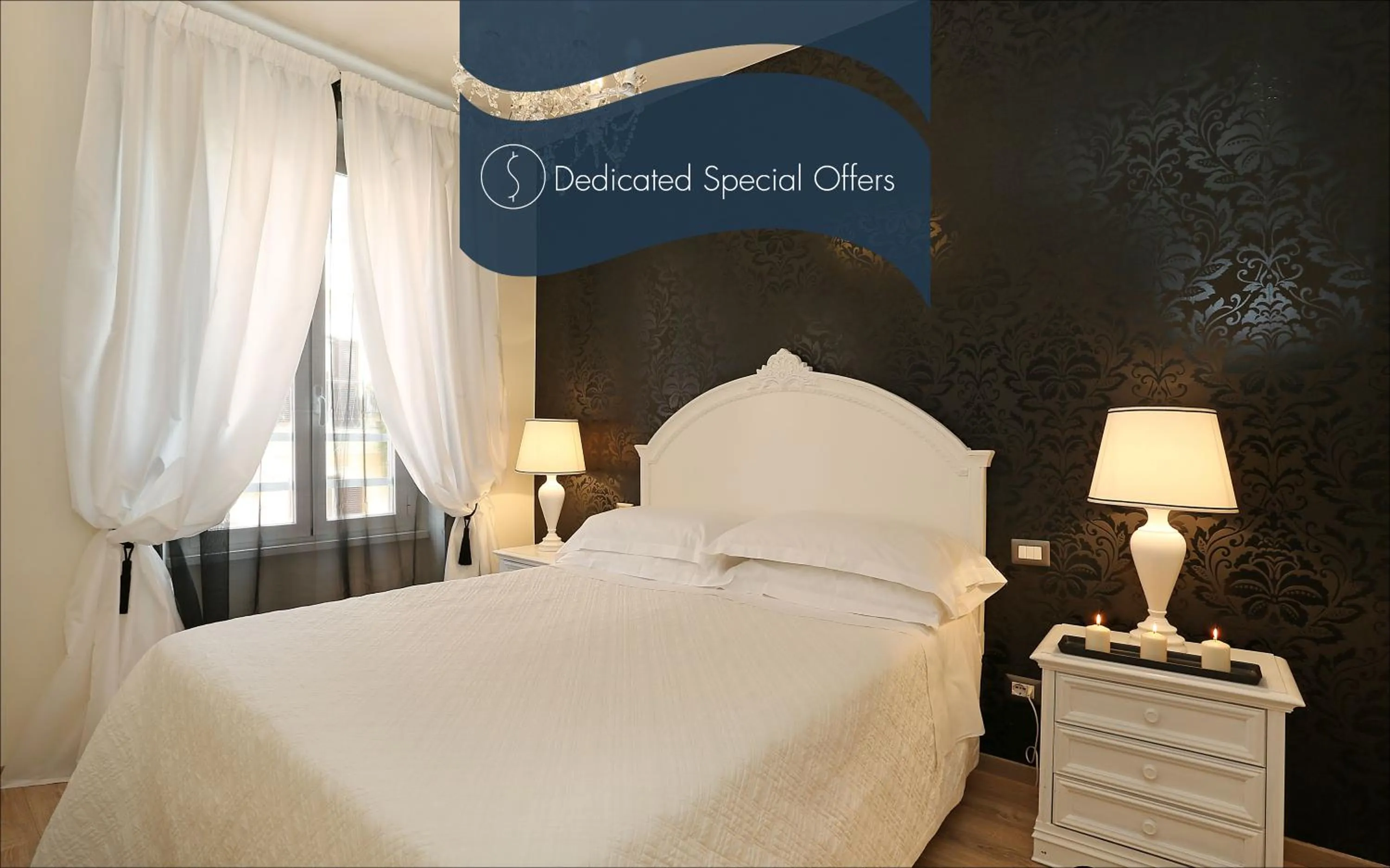 Text overlay, Bed in Daplace - HQH Colosseo