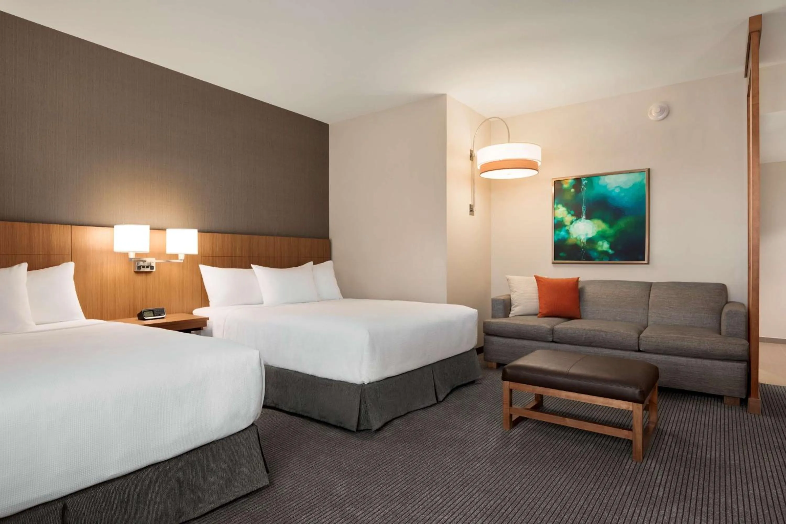 Photo of the whole room, Bed in Hyatt Place Virginia Beach Town Center