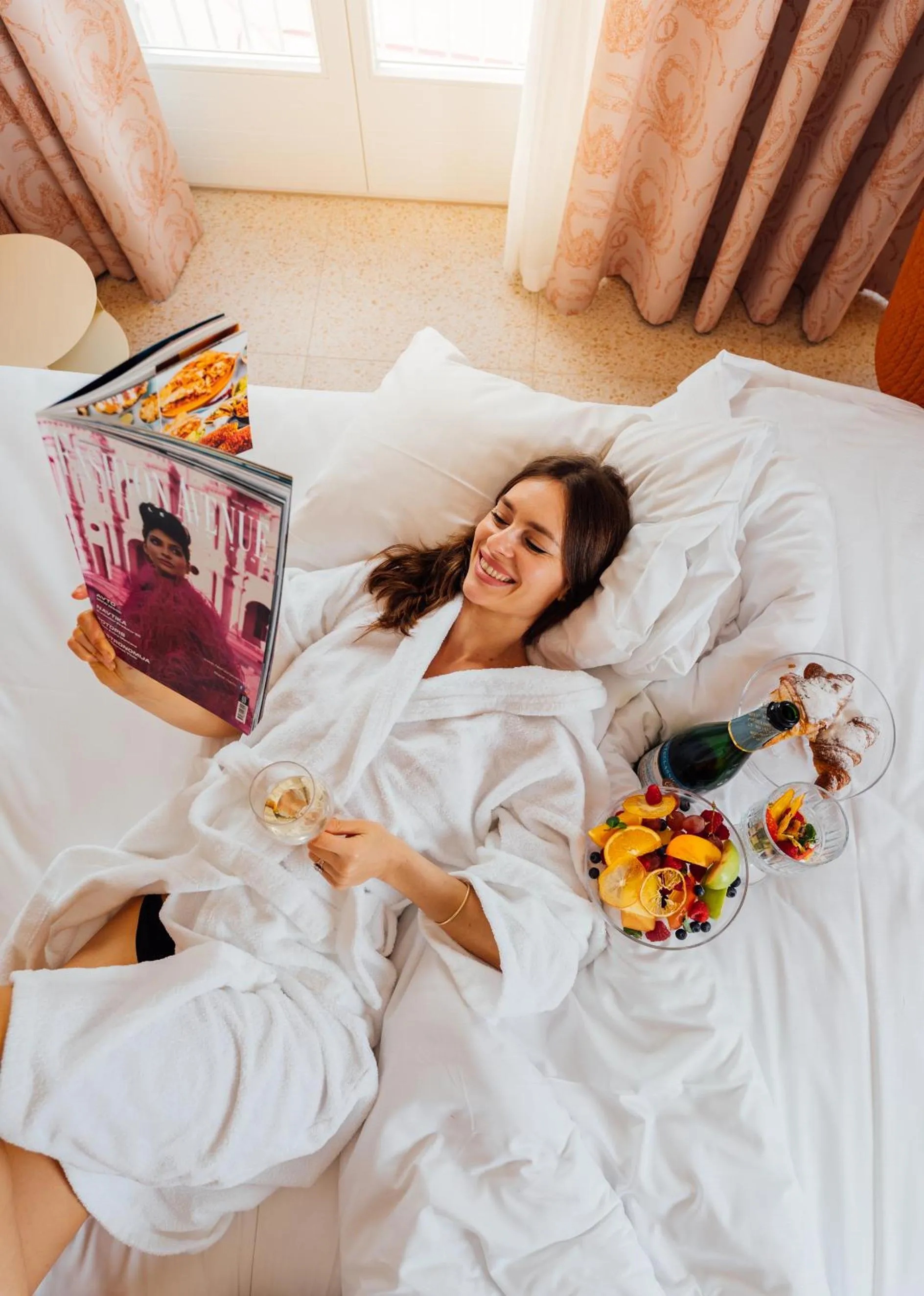 Bed in Hotel Grand Koper